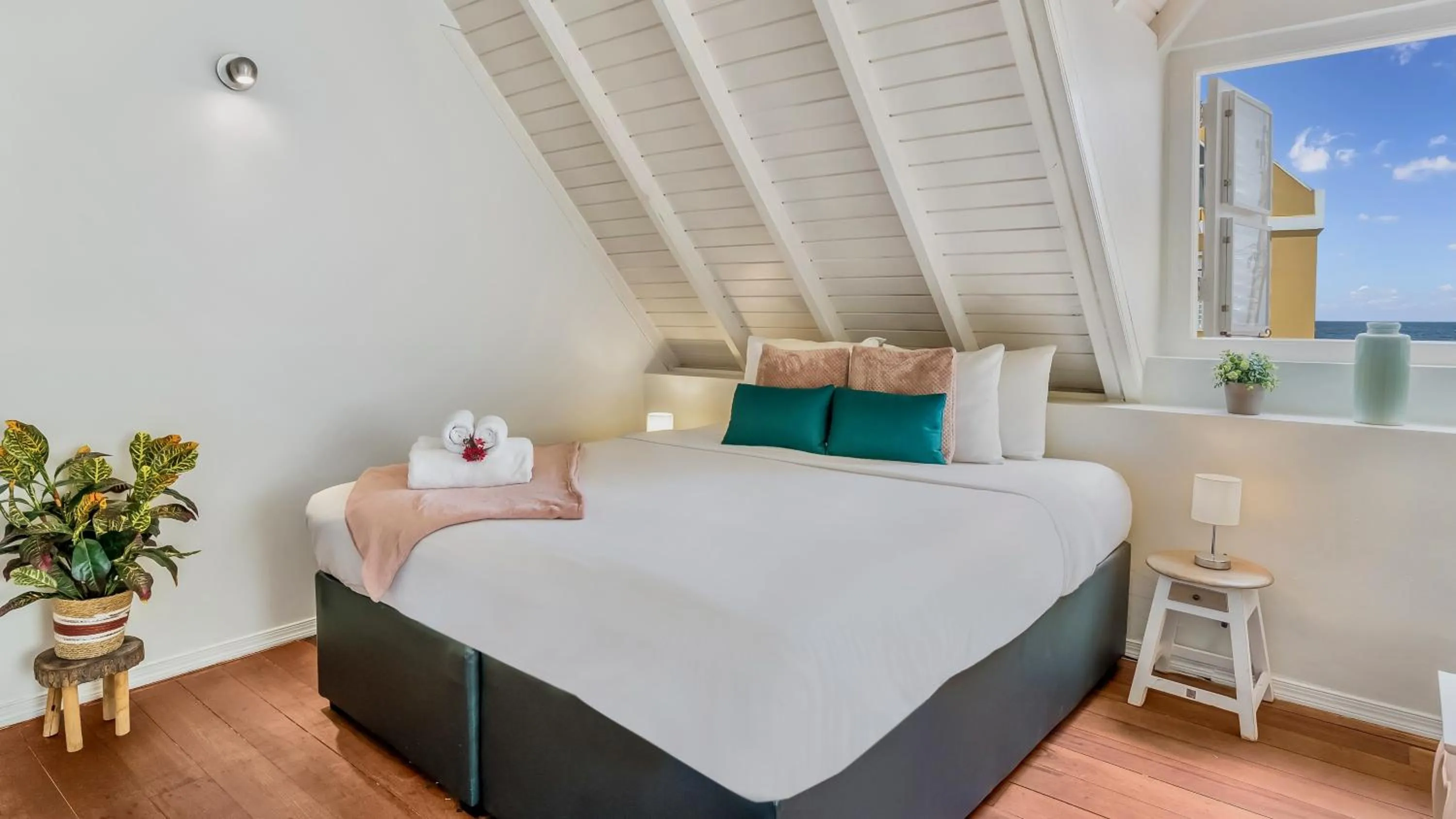 Bed in Pietermaai Boutique Hotel