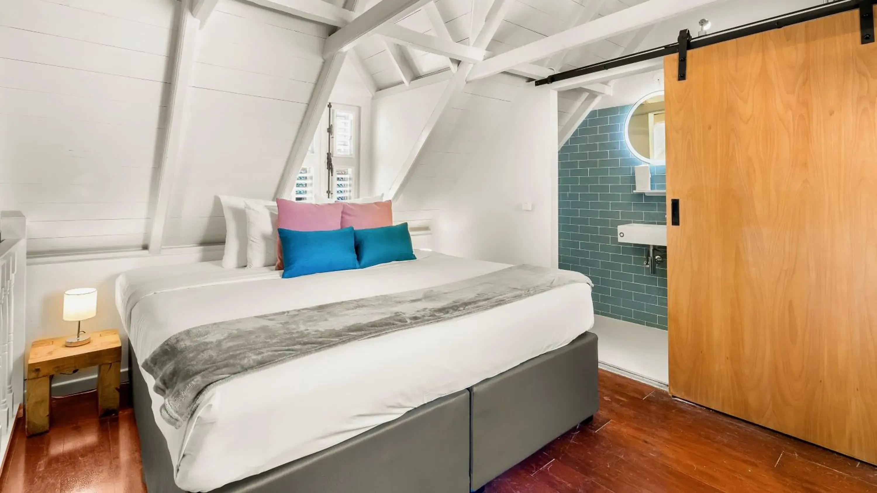 Bed in Pietermaai Boutique Hotel Bed in Pietermaai Boutique Hotel