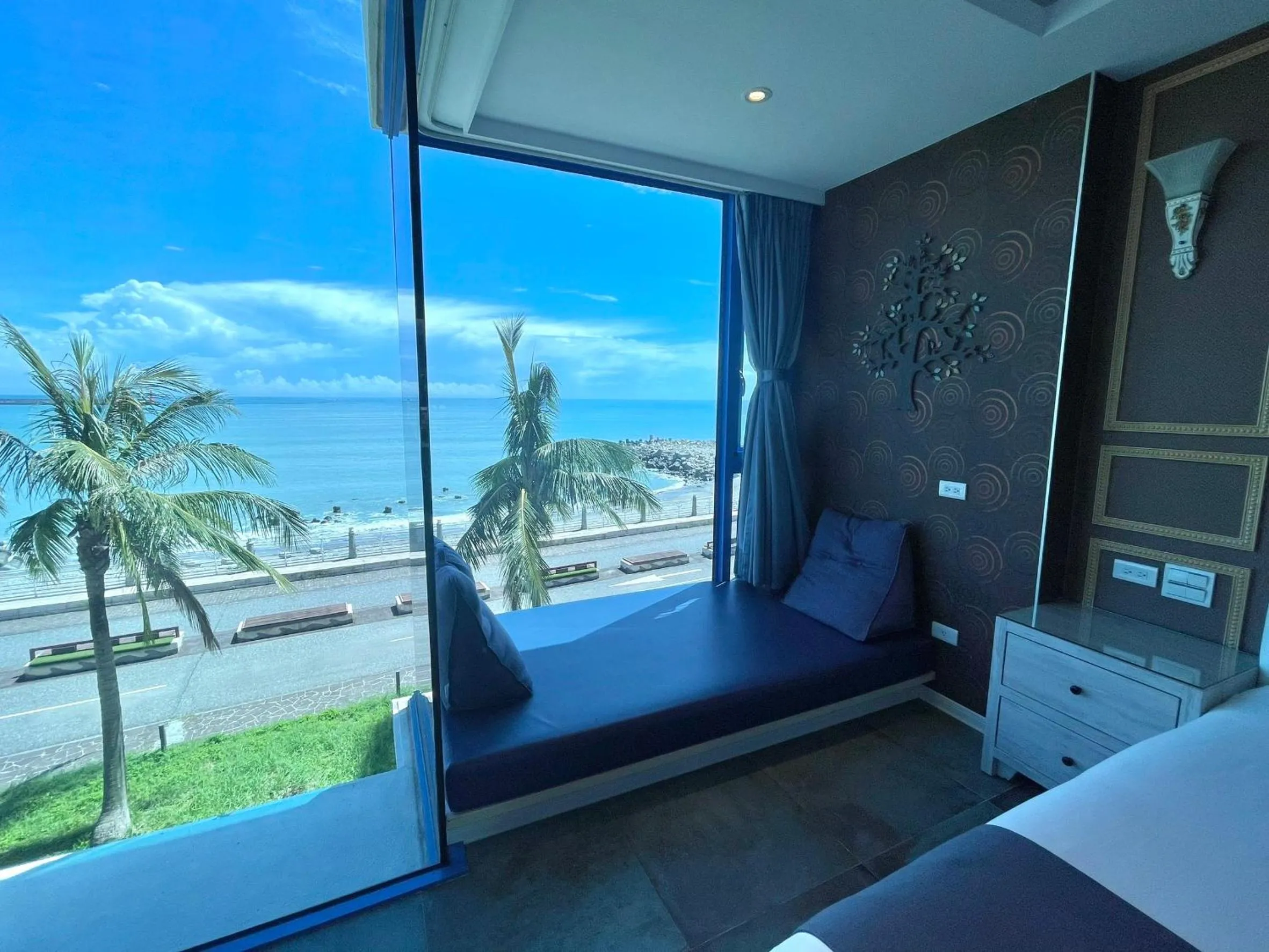 Bed in Hualien S.E.A. B&B