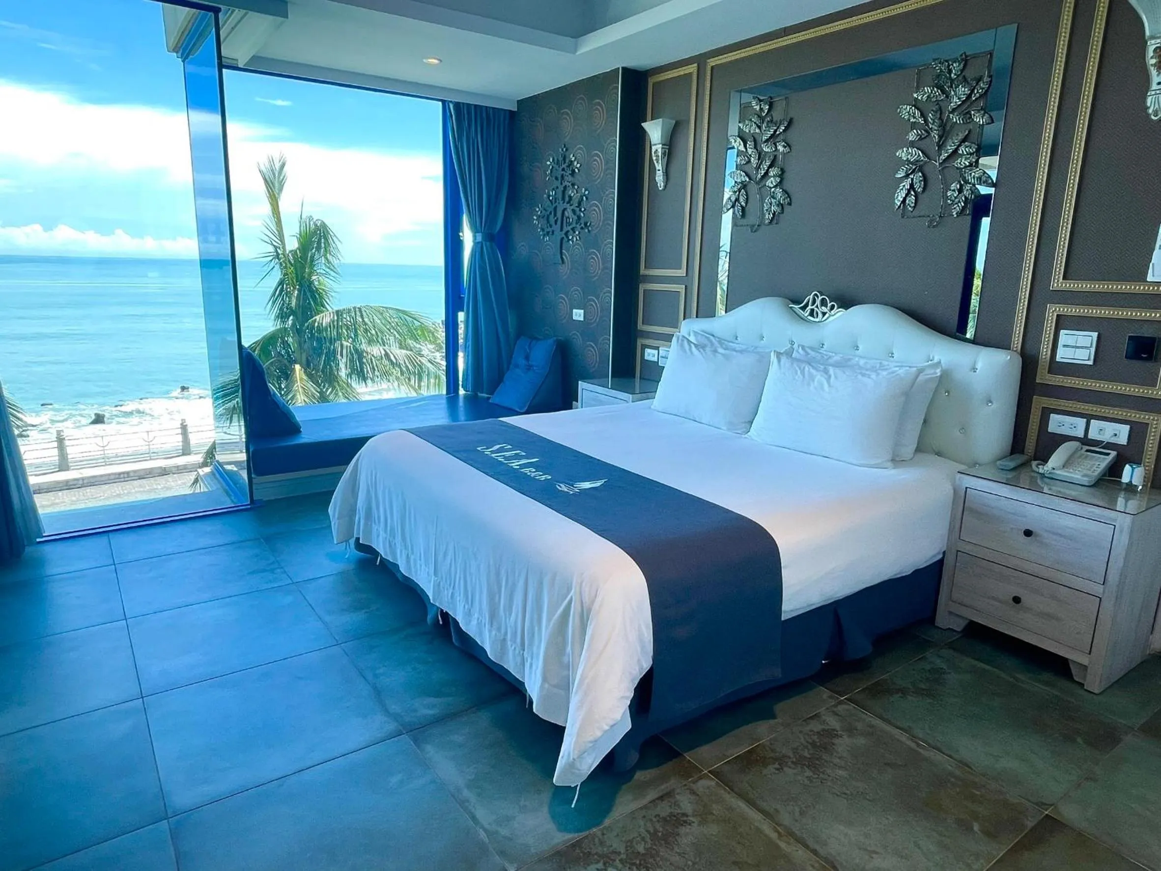 Bed in Hualien S.E.A. B&B