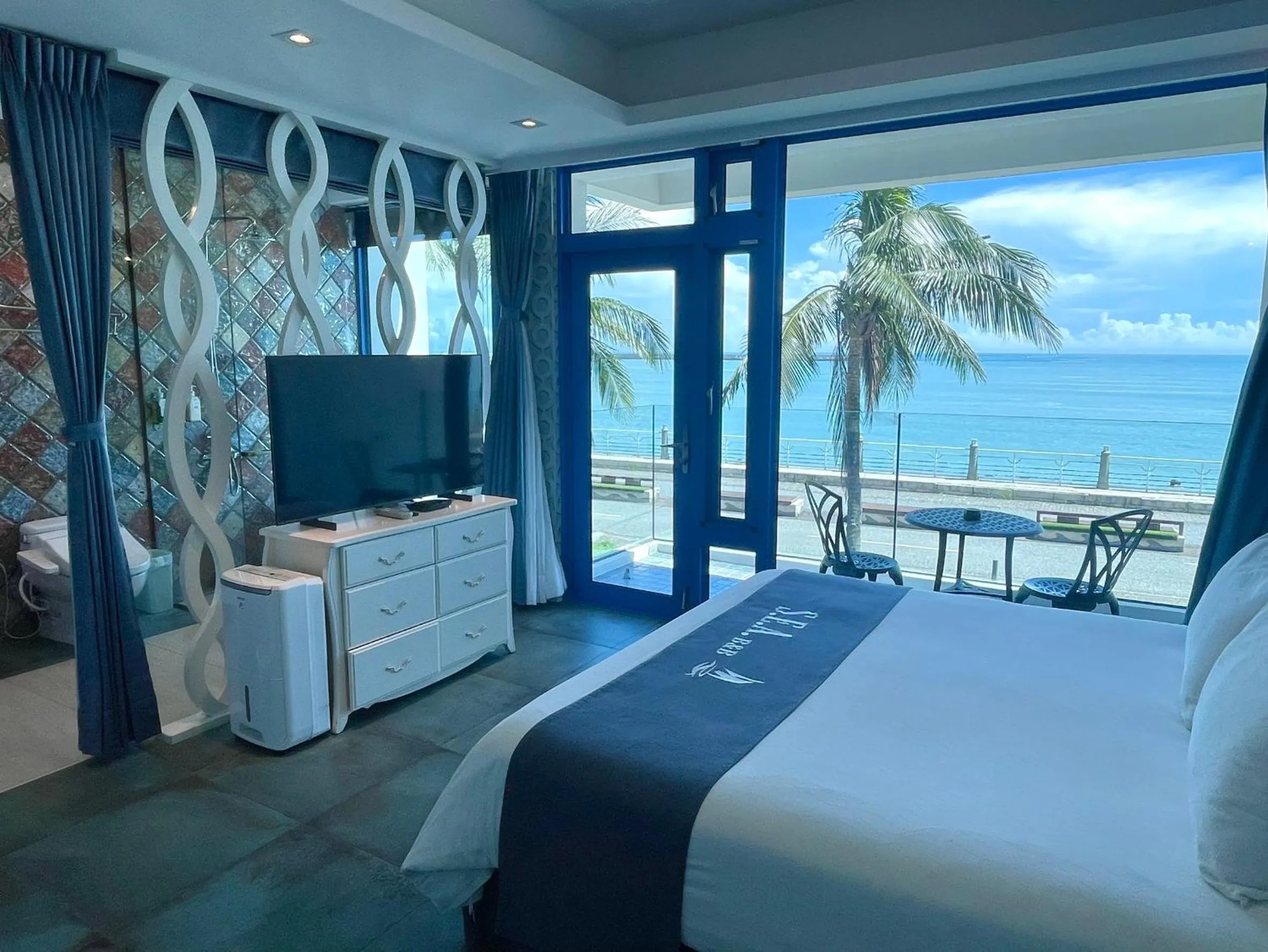 Bed in Hualien S.E.A. B&B