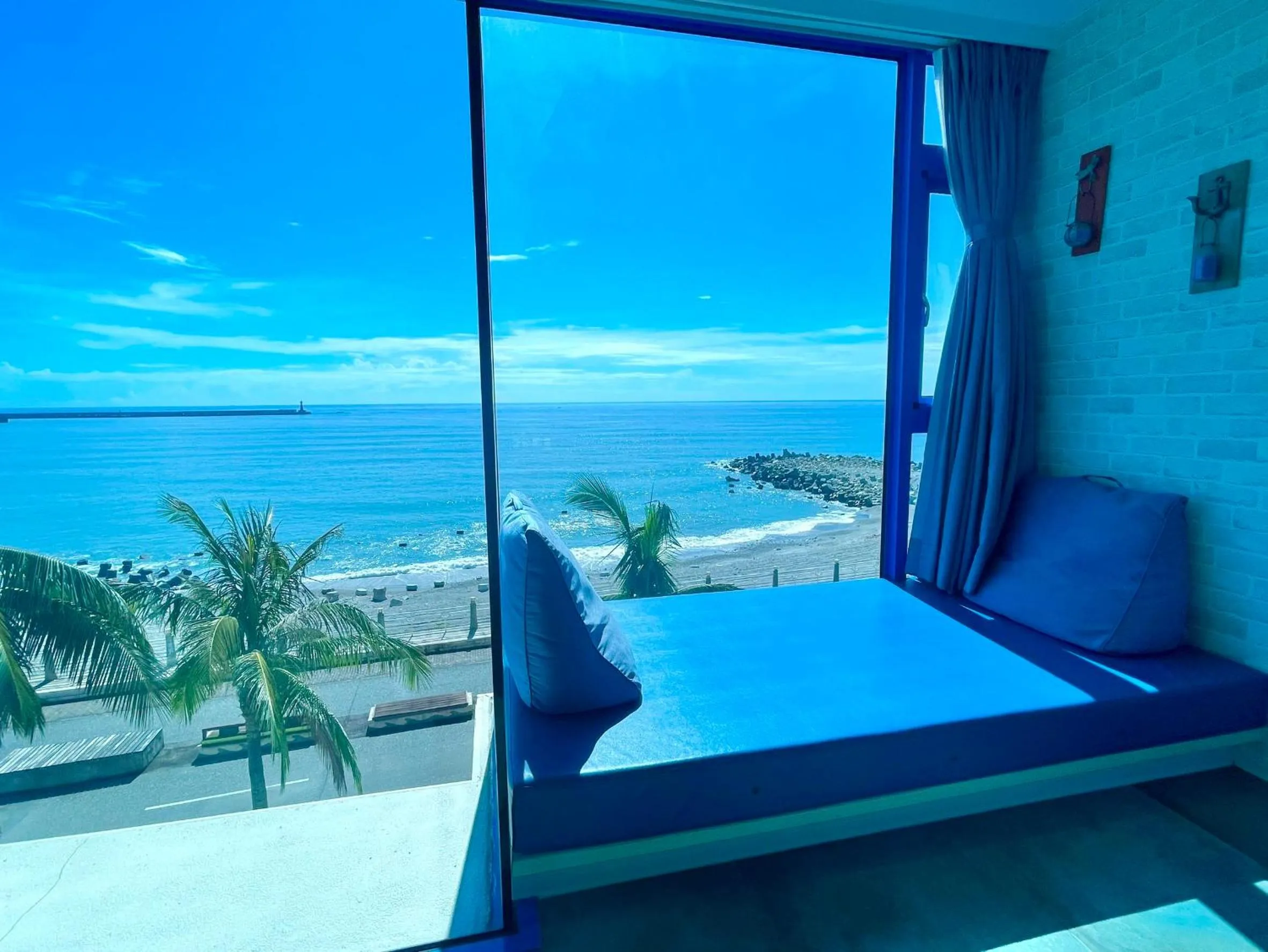 Bed in Hualien S.E.A. B&B