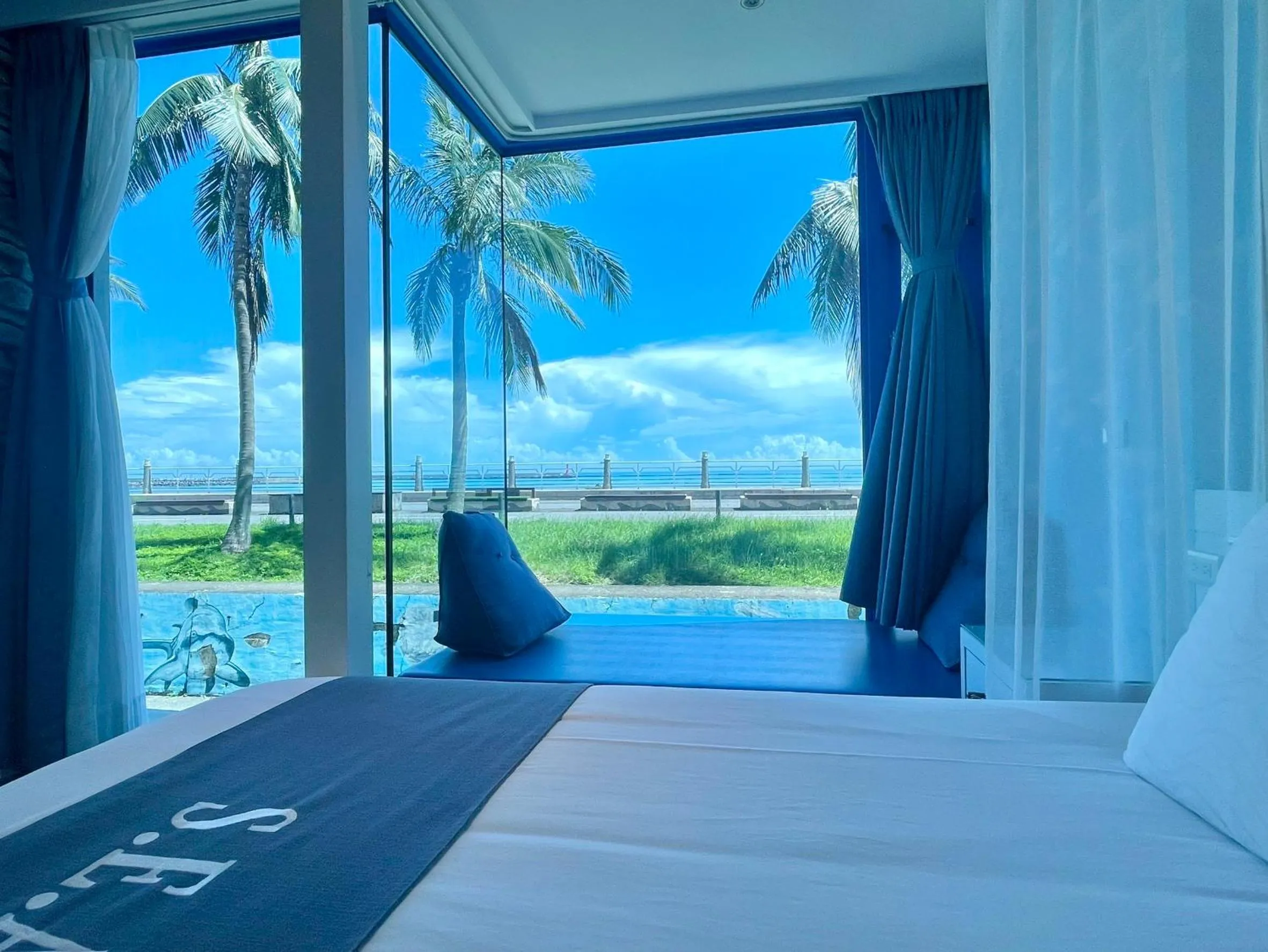 Bed in Hualien S.E.A. B&B