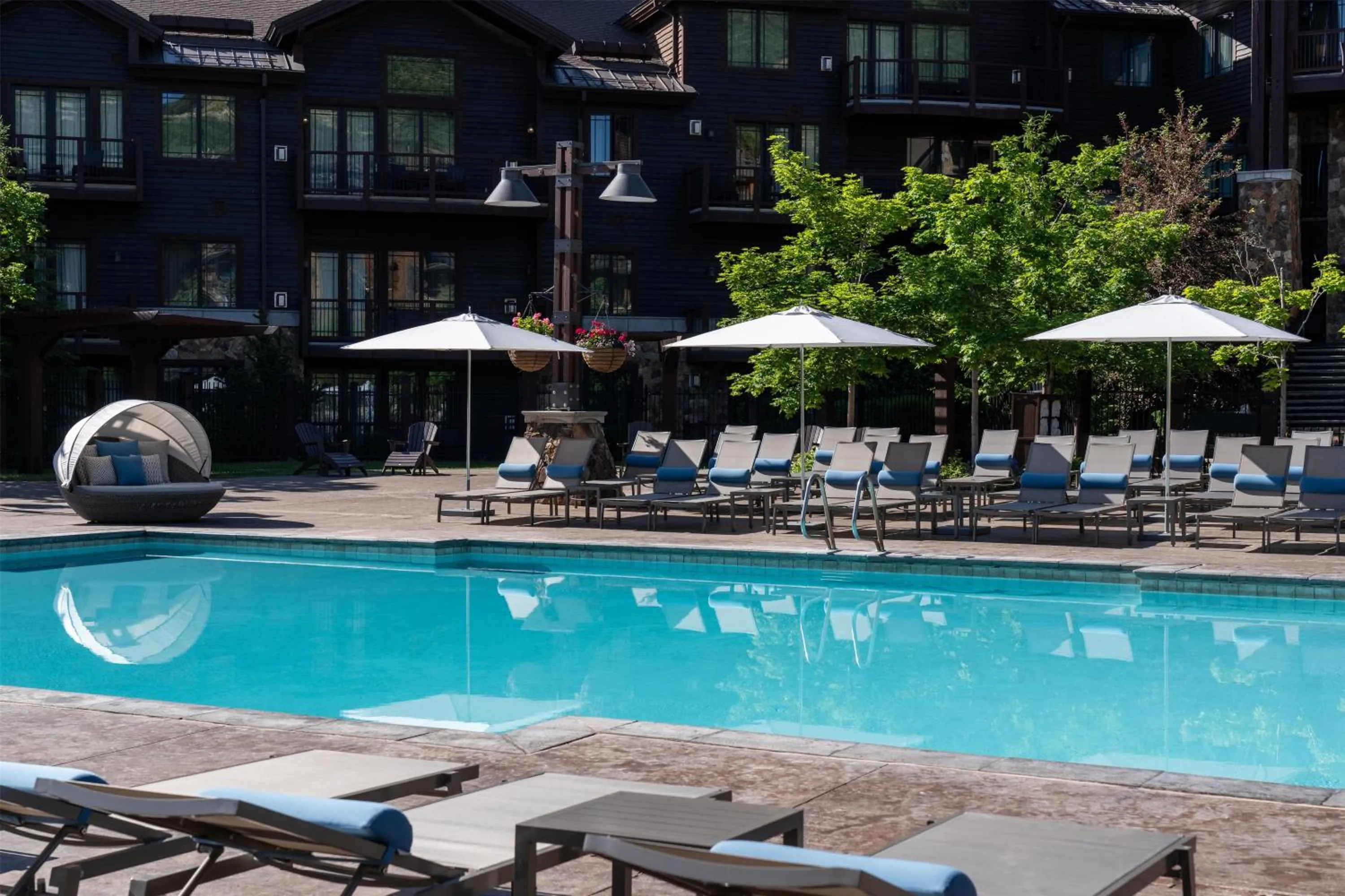 Pool view in Waldorf Astoria Park City