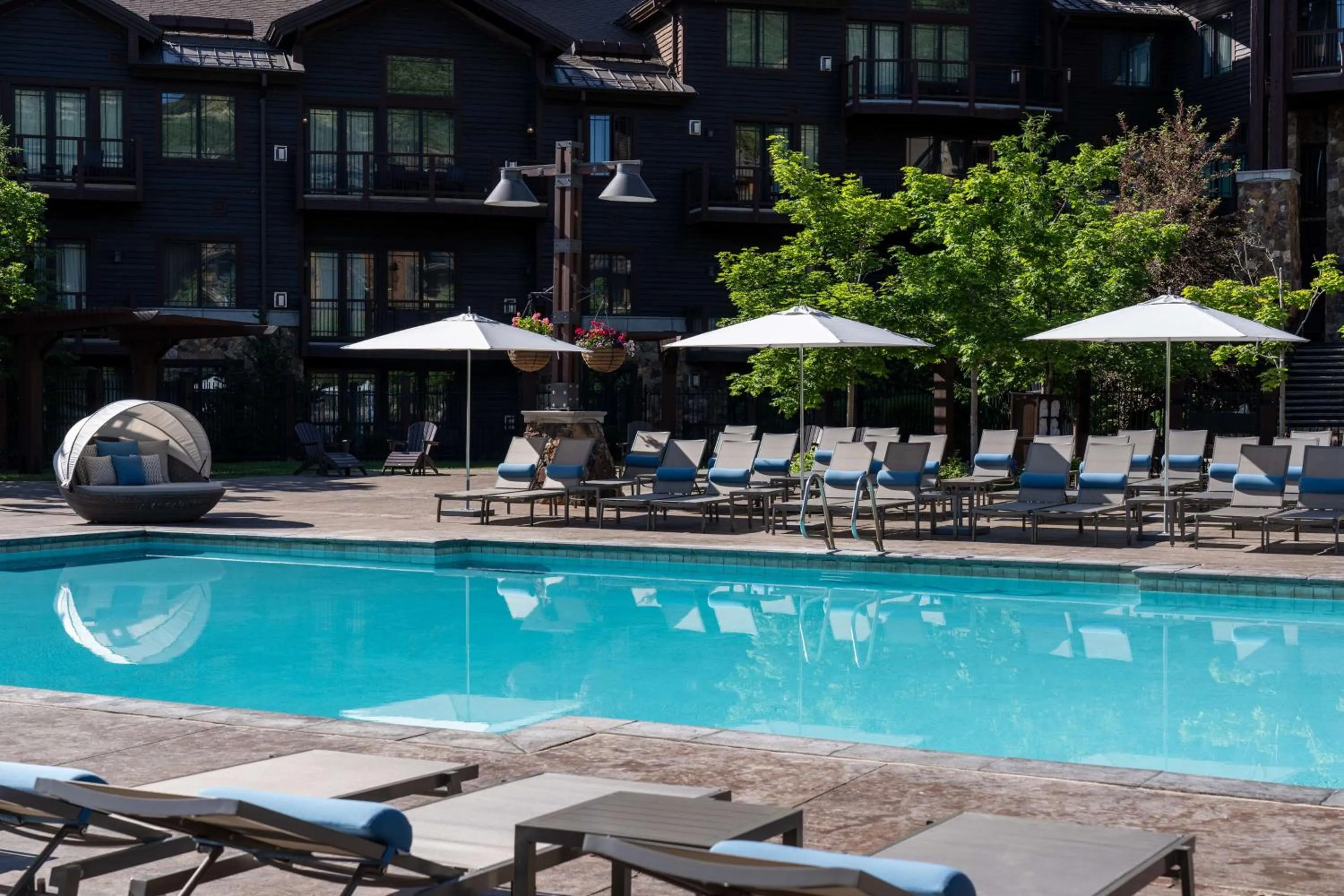 Pool view in Waldorf Astoria Park City