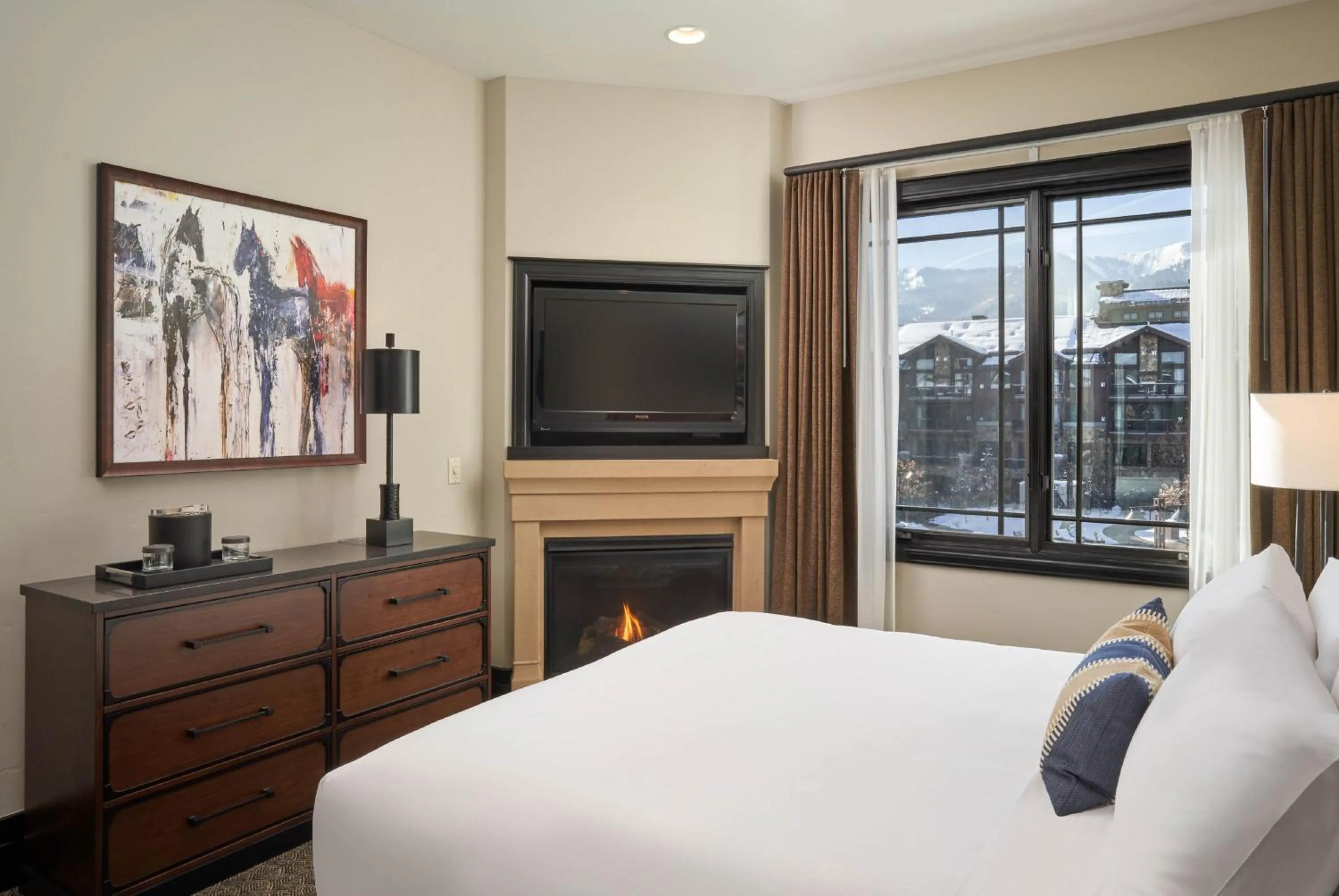 Bed in Waldorf Astoria Park City