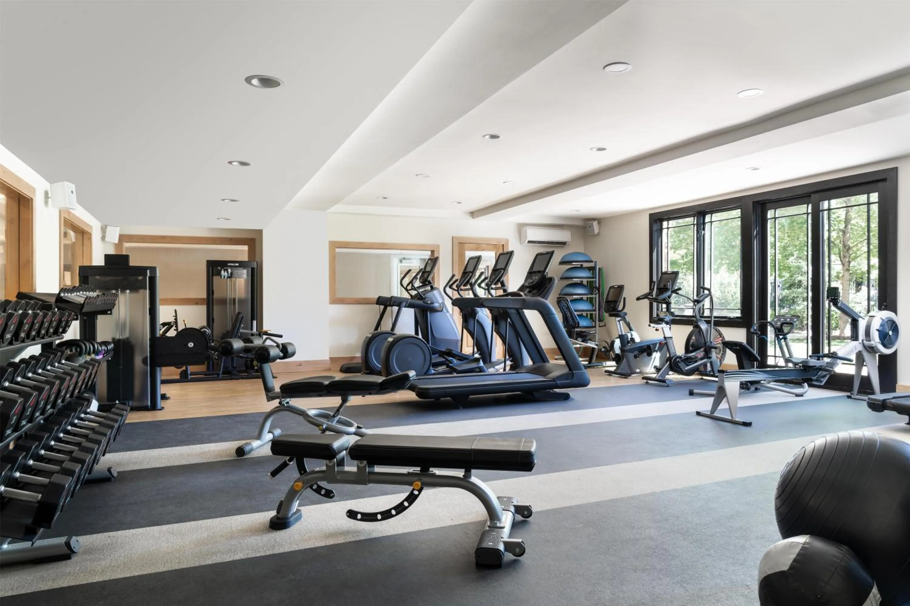 Fitness centre/facilities in Waldorf Astoria Park City