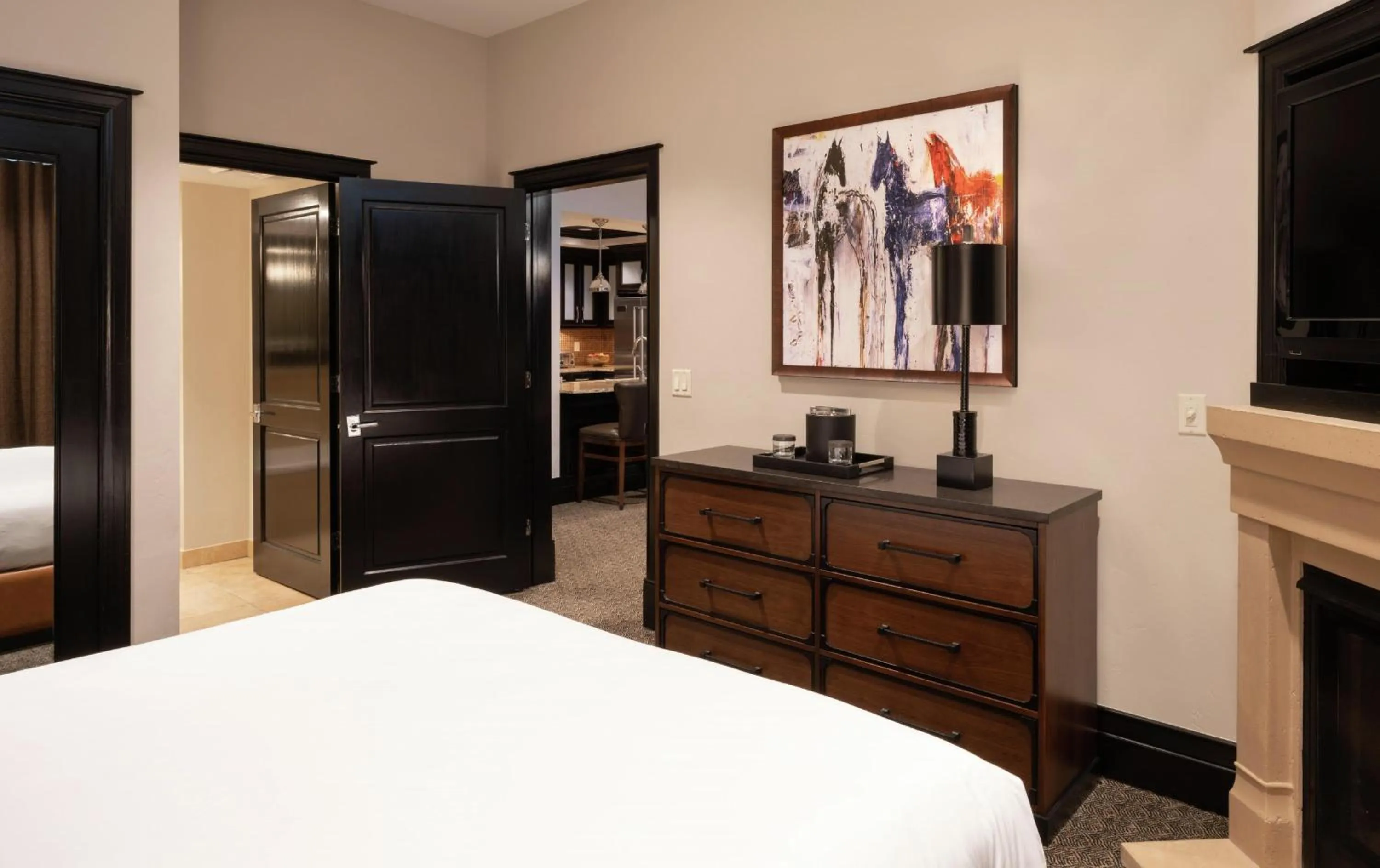 Bed in Waldorf Astoria Park City