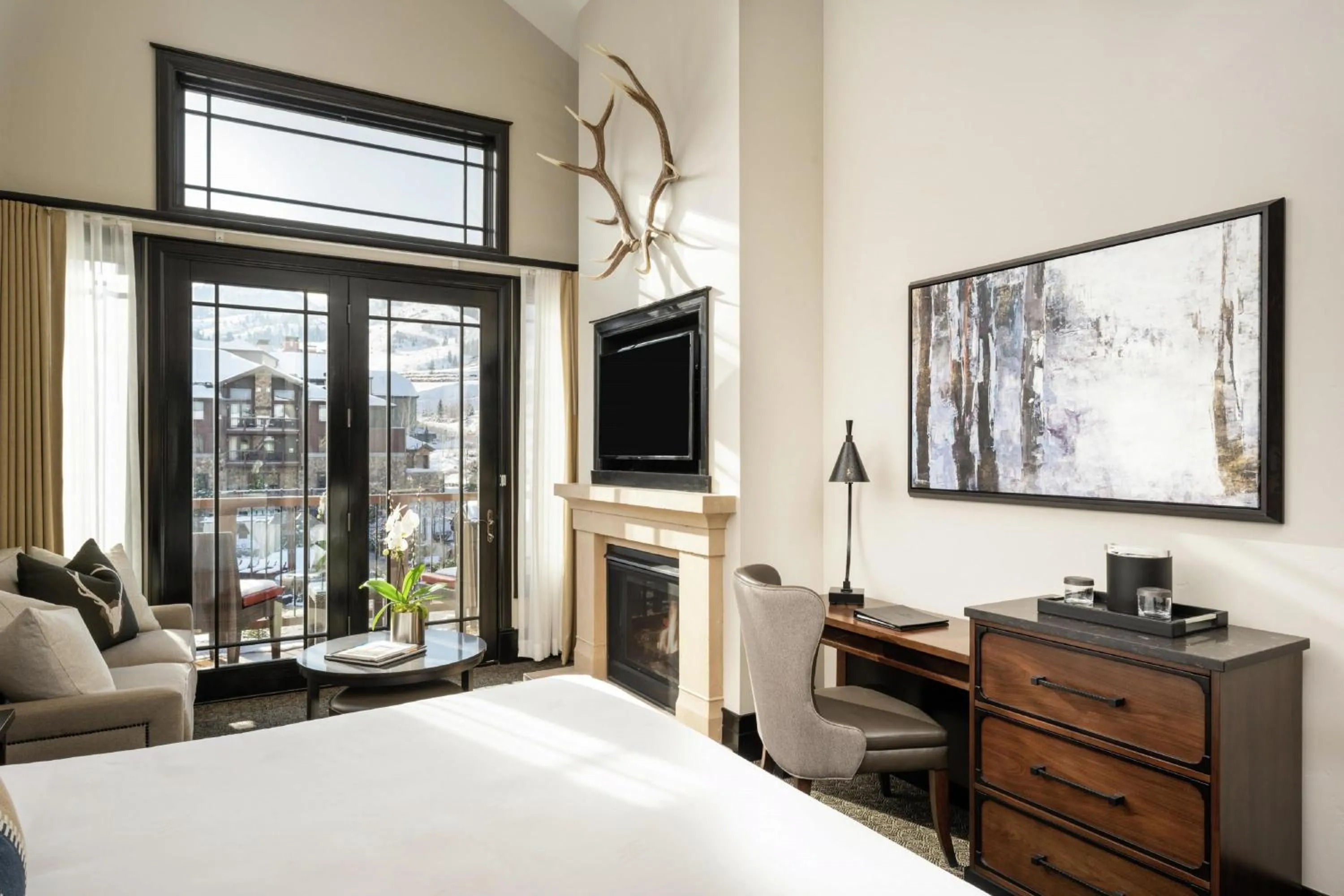 Bed in Waldorf Astoria Park City