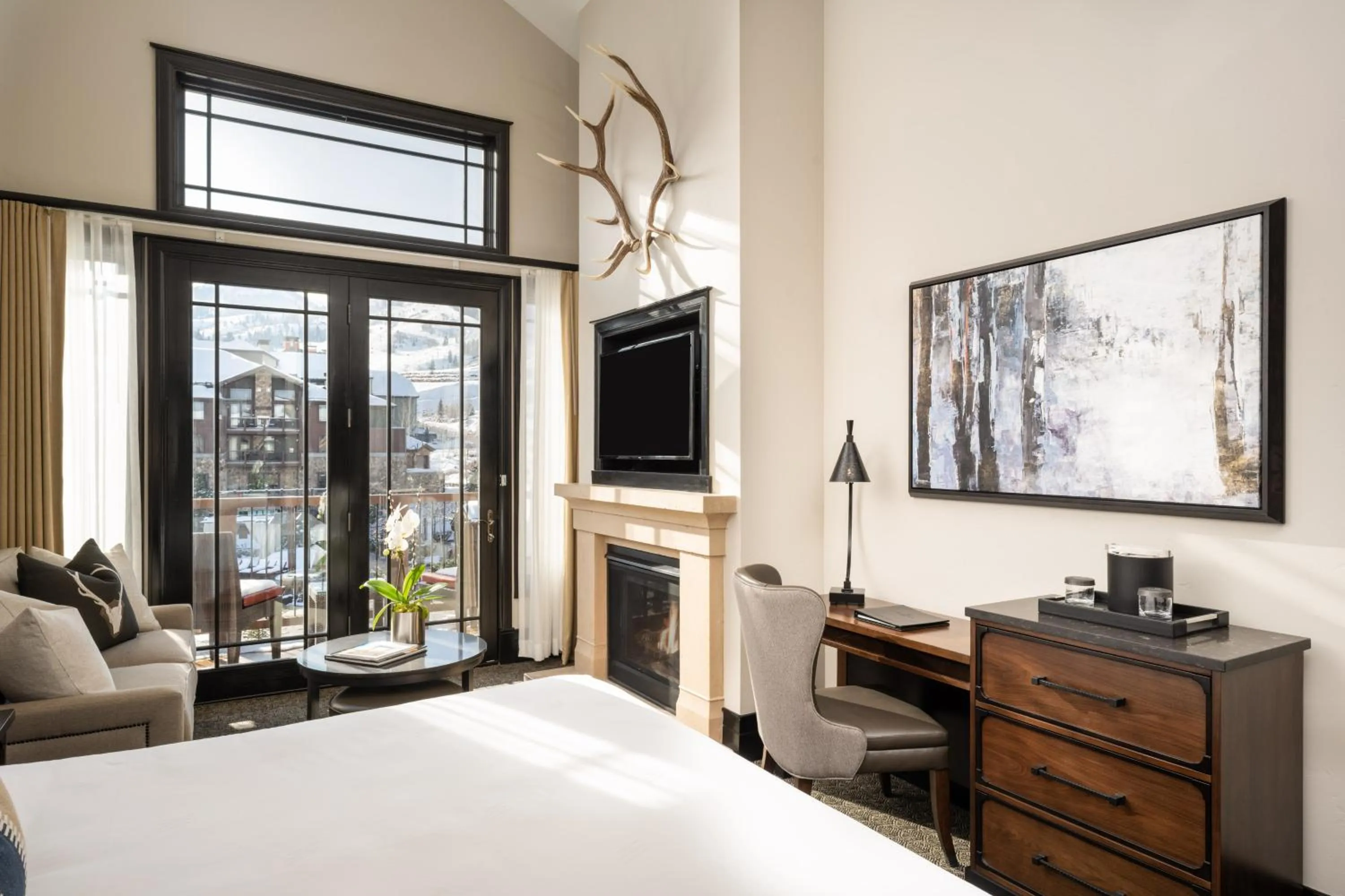 Bed in Waldorf Astoria Park City