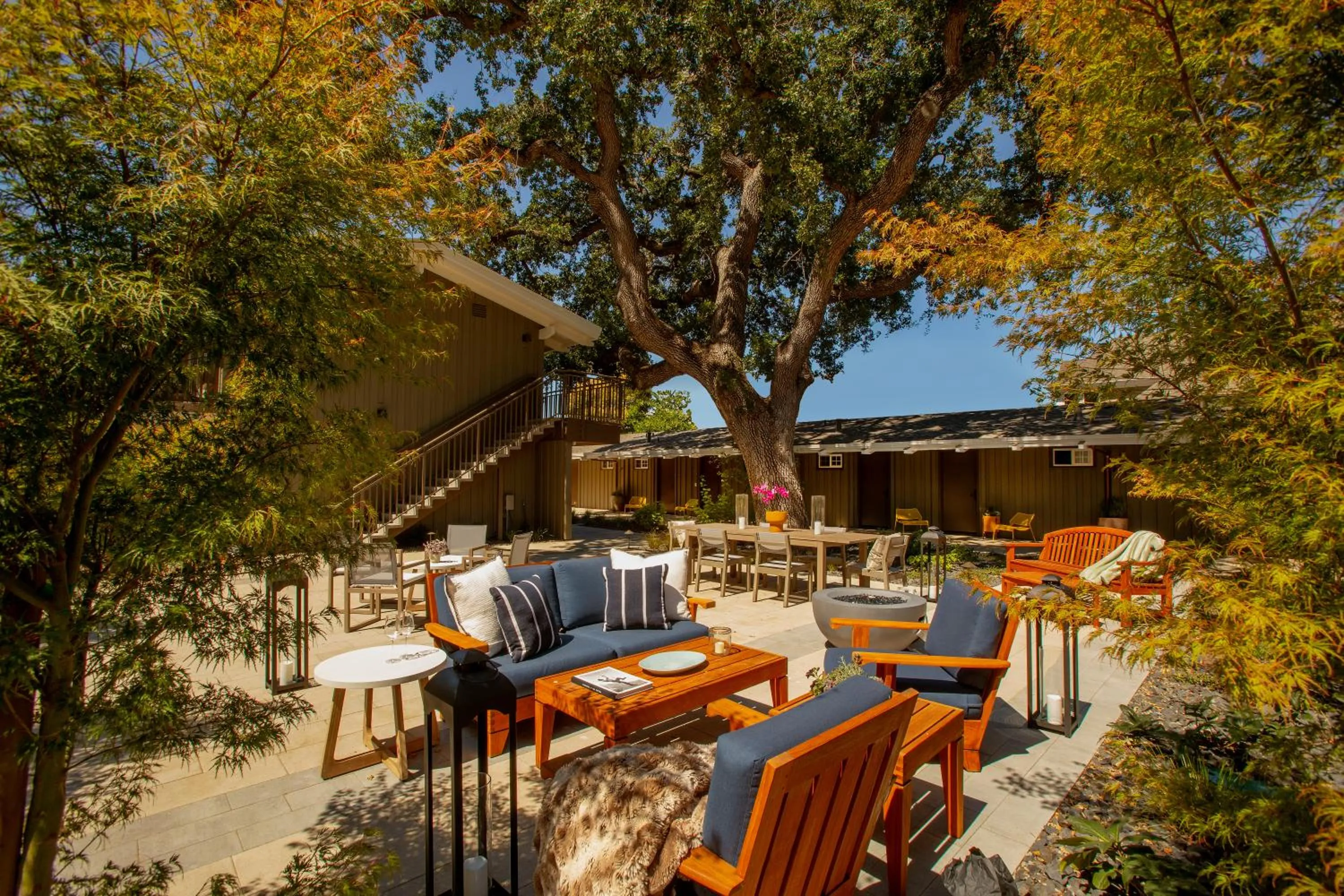 Garden in The Cottages Hotel