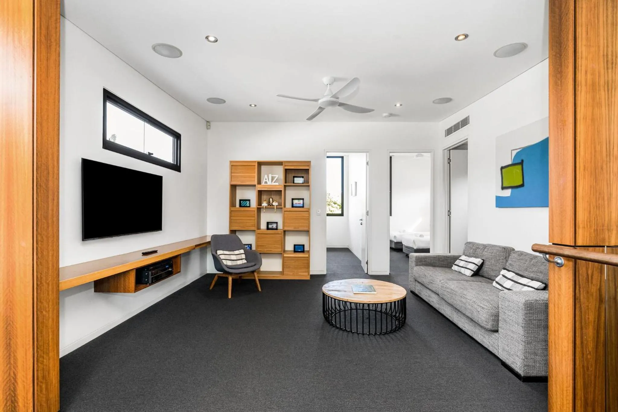 Living room in Byron Lux Beach Houses