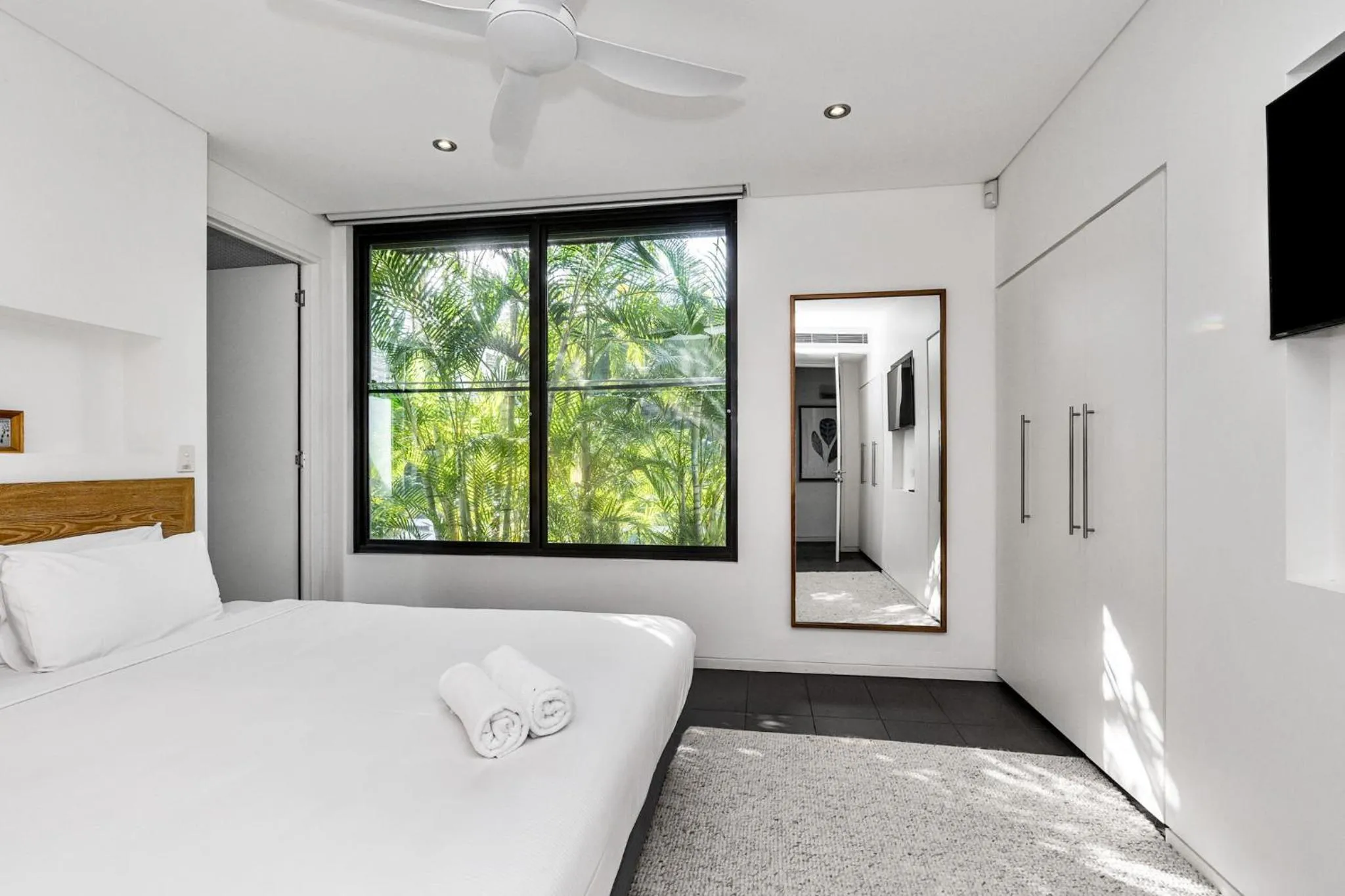 Bed in Byron Lux Beach Houses