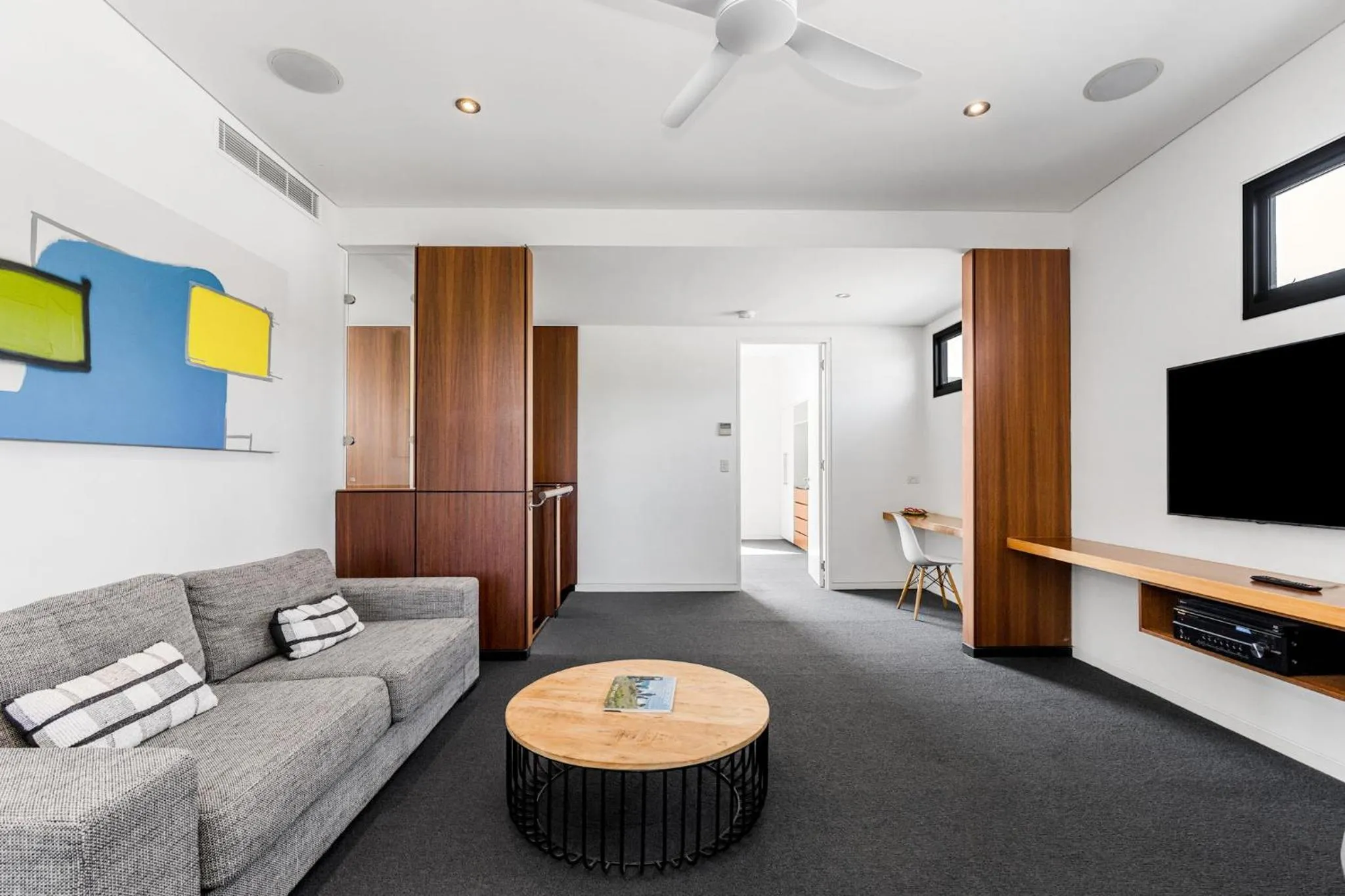Living room in Byron Lux Beach Houses