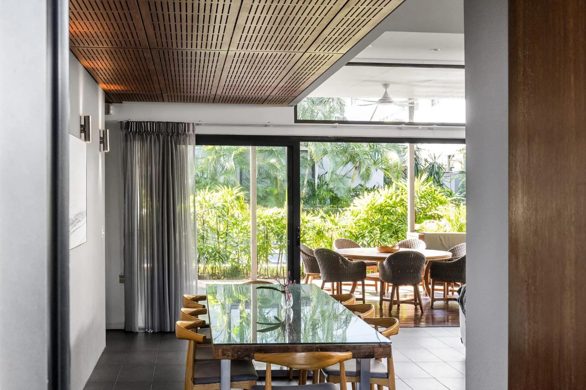 Seating area in Byron Lux Beach Houses