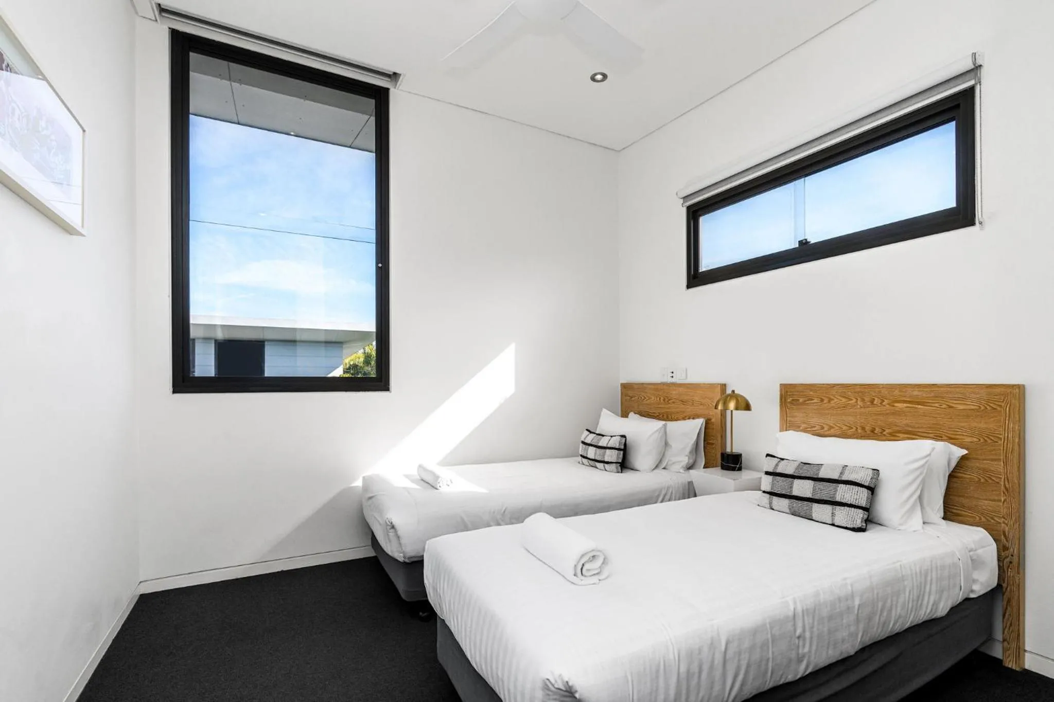 Bed in Byron Lux Beach Houses