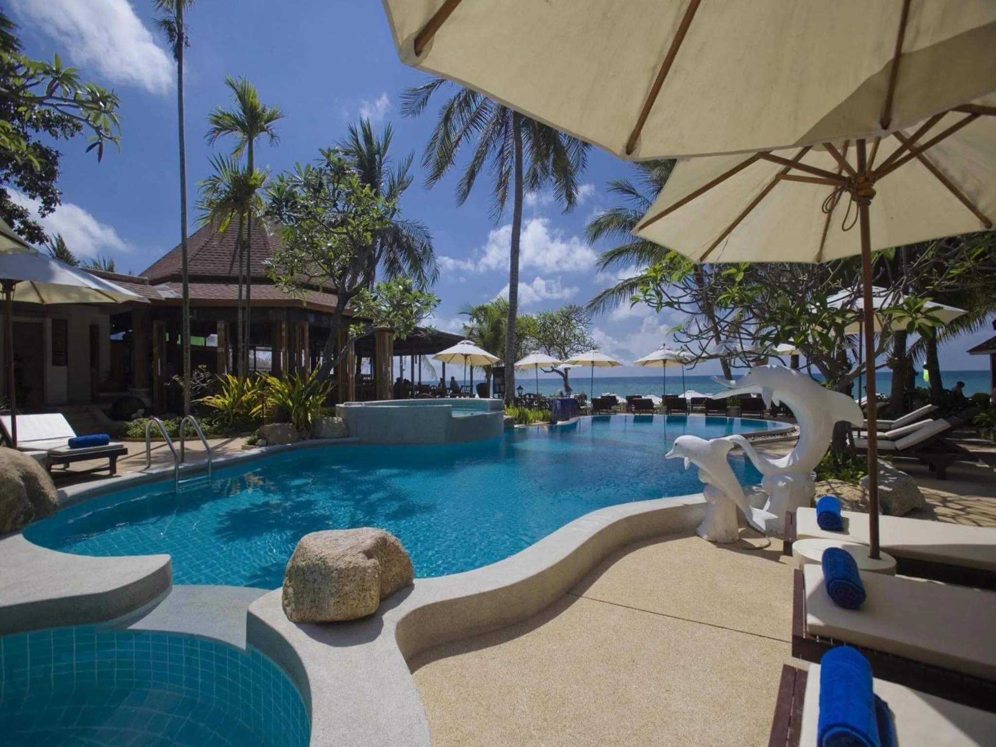 Swimming pool in Thai House Beach Resort