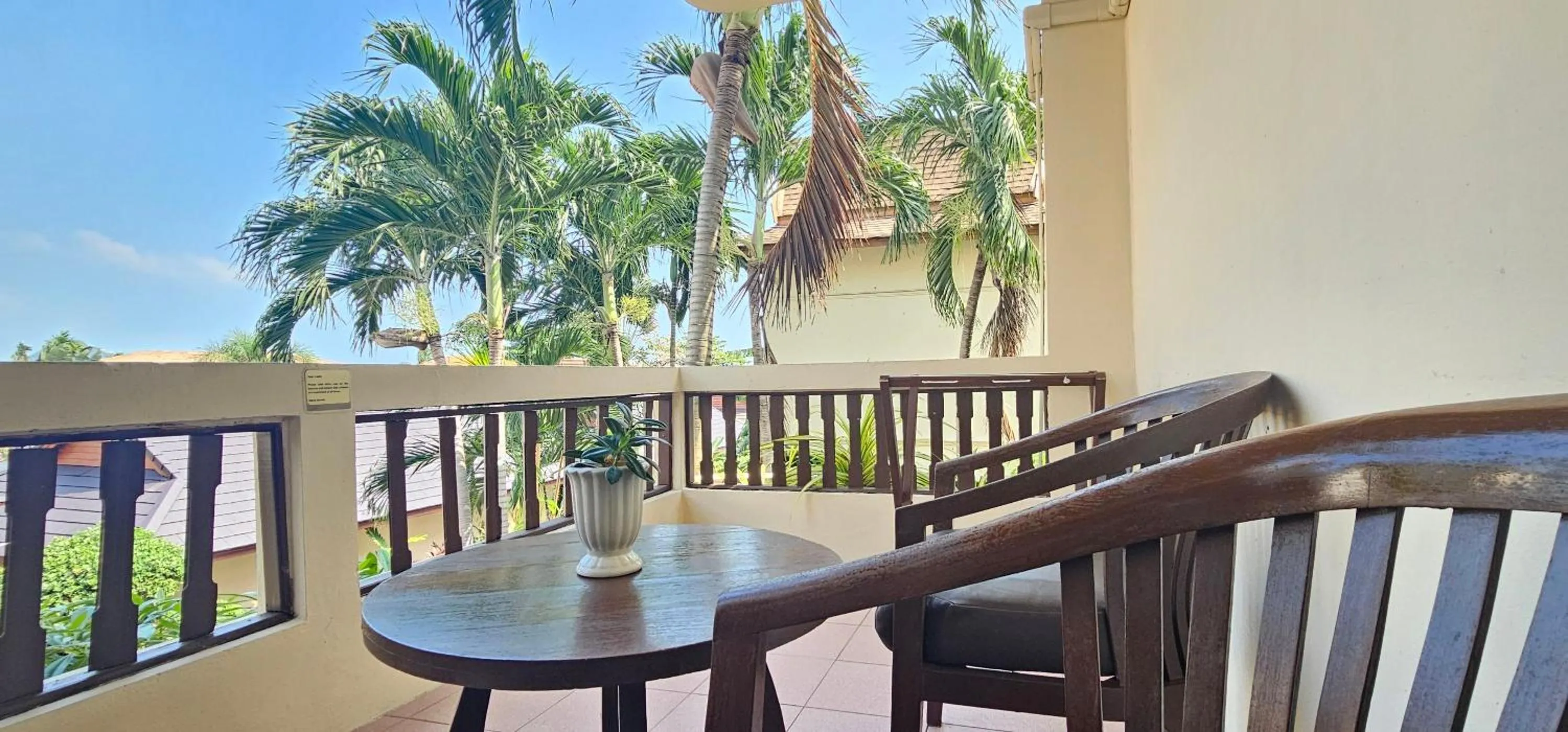 Balcony/Terrace in Thai House Beach Resort