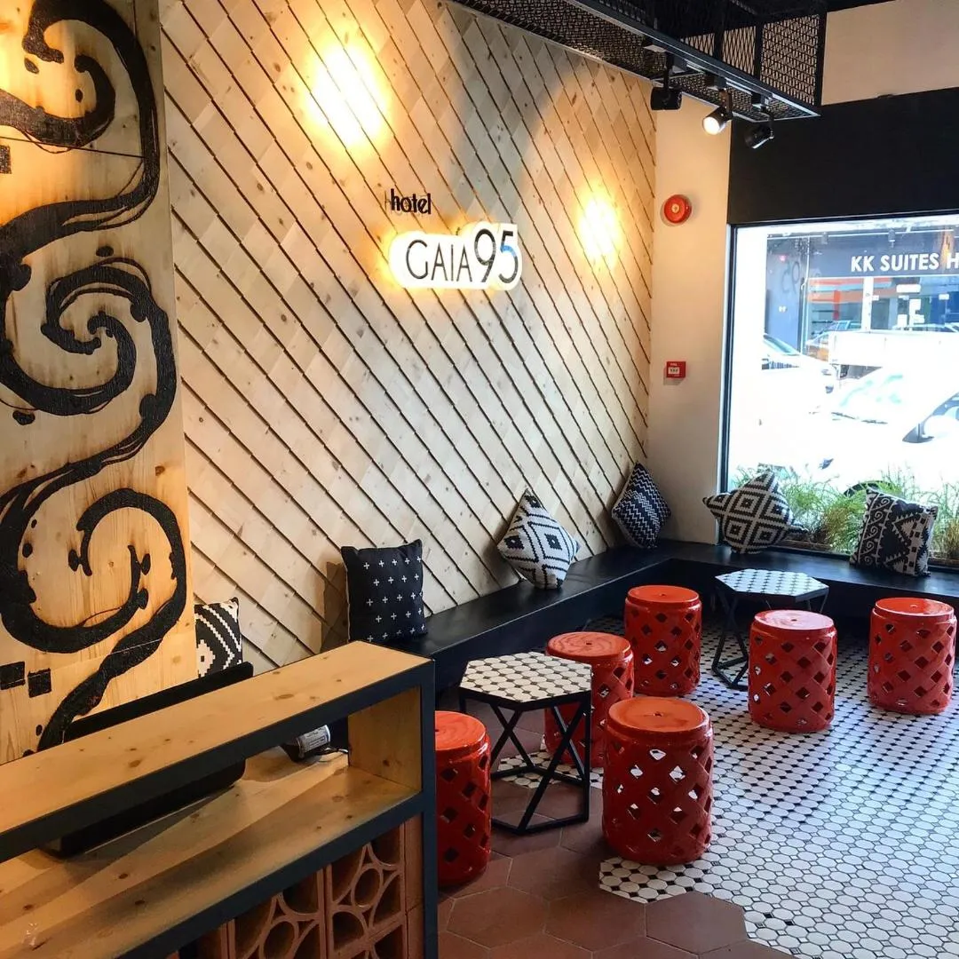 Lobby or reception in Hotel Gaia 95