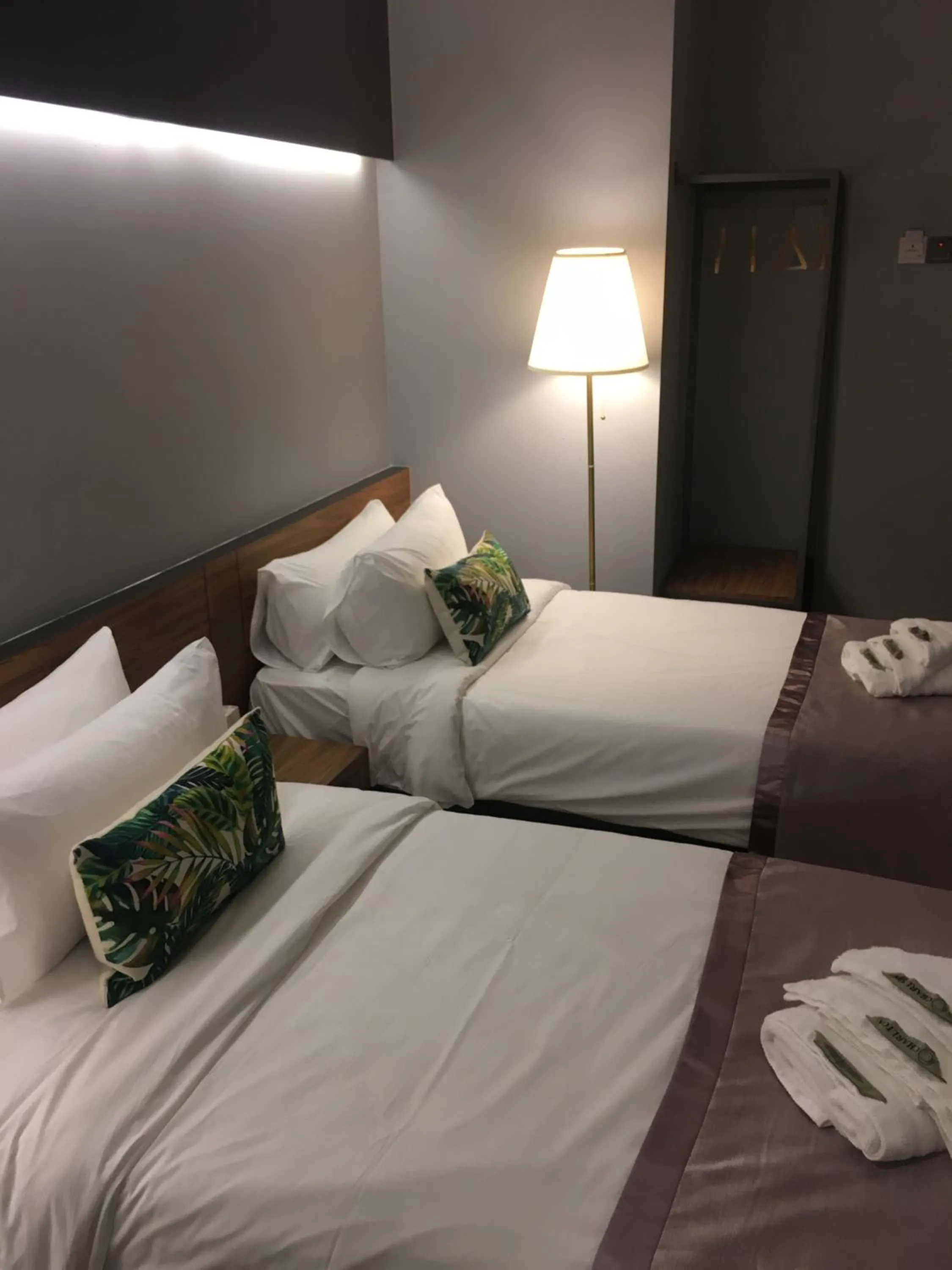 Bed in Hotel Gaia 95