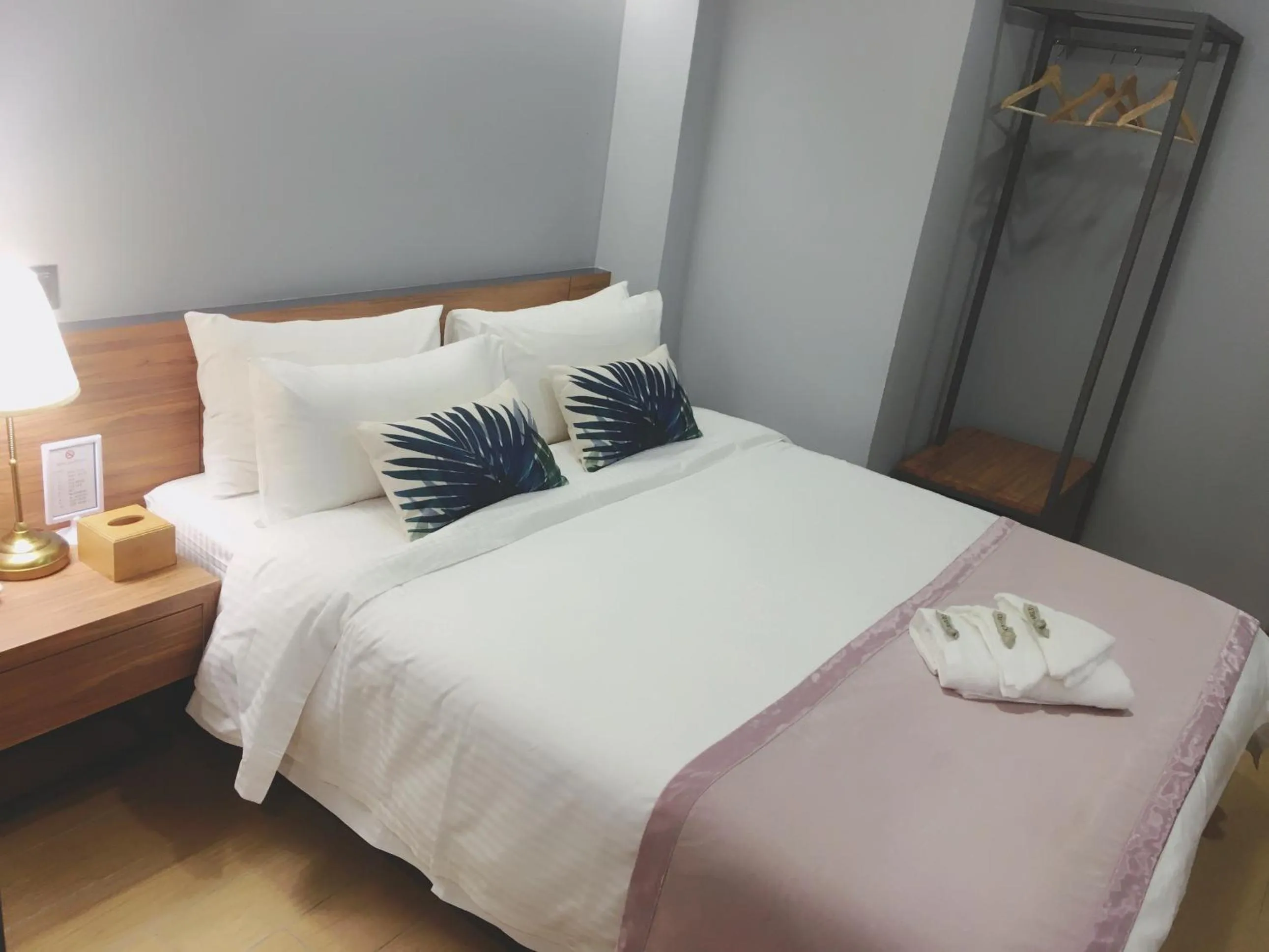 Bed in Hotel Gaia 95