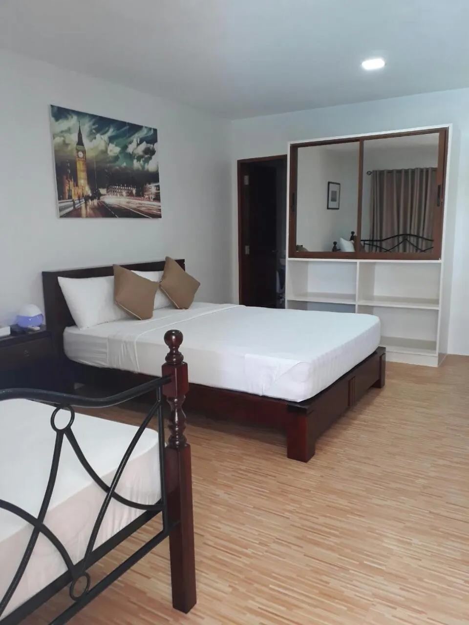 Bed in Nirvana Resort Puerto Galera