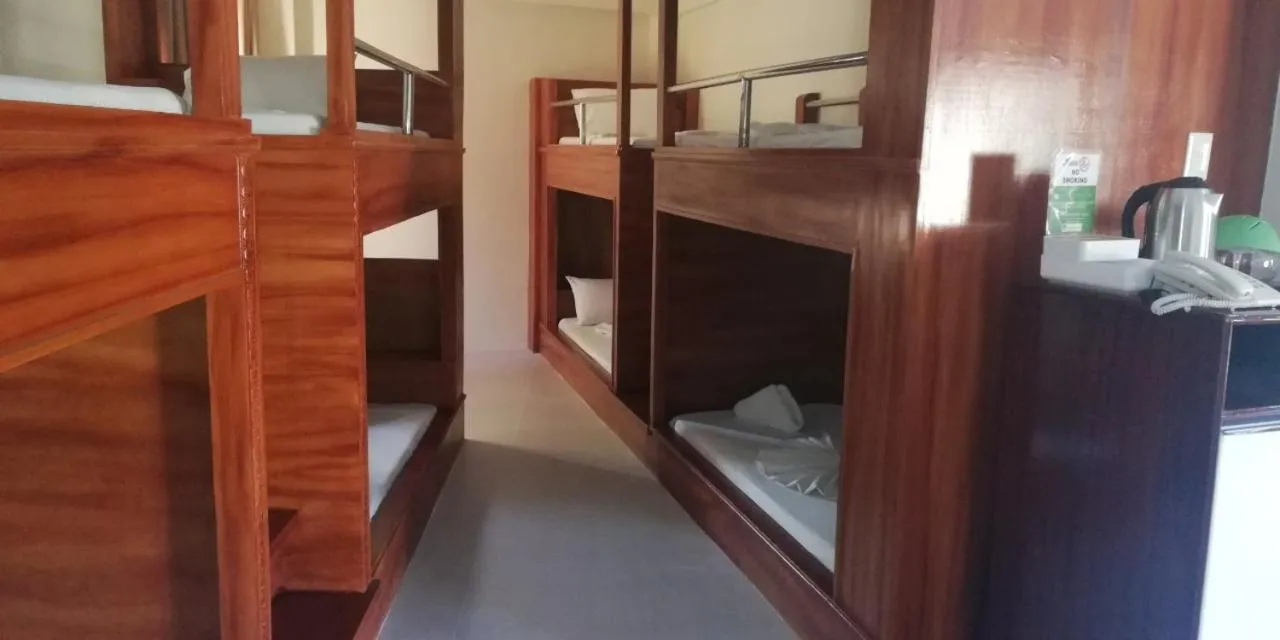 Bed in Nirvana Resort Puerto Galera