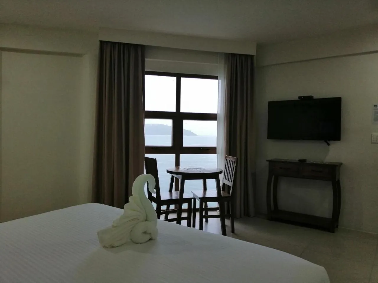 Bed in Nirvana Resort Puerto Galera