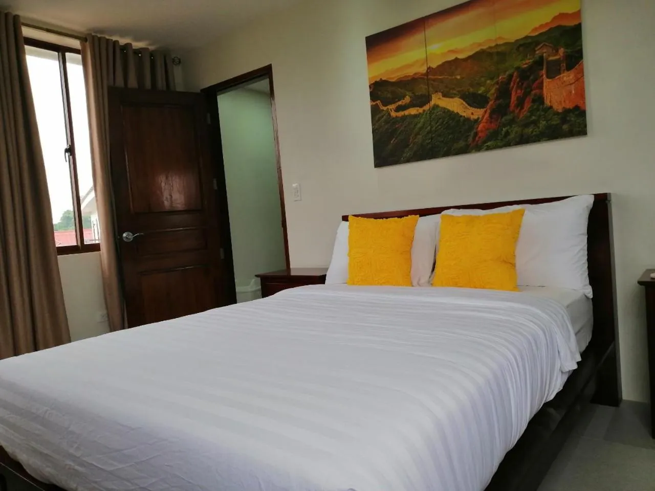 Bed in Nirvana Resort Puerto Galera