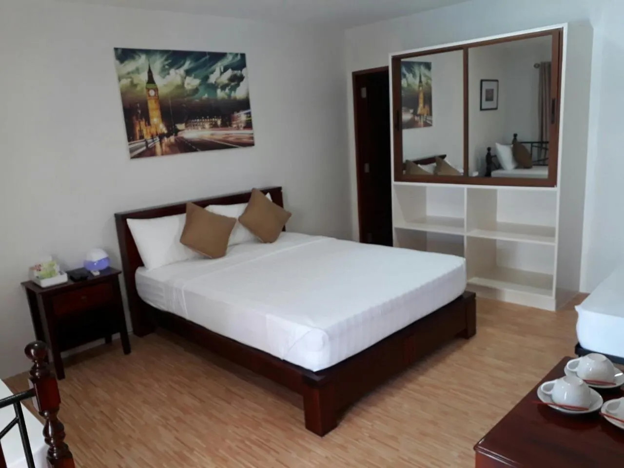 Bed in Nirvana Resort Puerto Galera