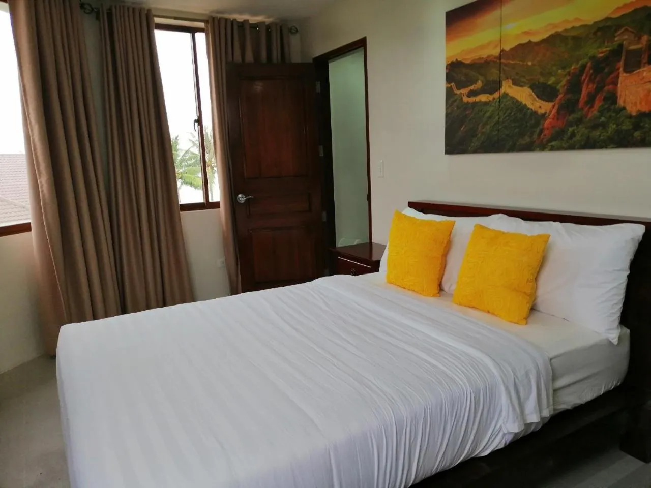 Bed in Nirvana Resort Puerto Galera