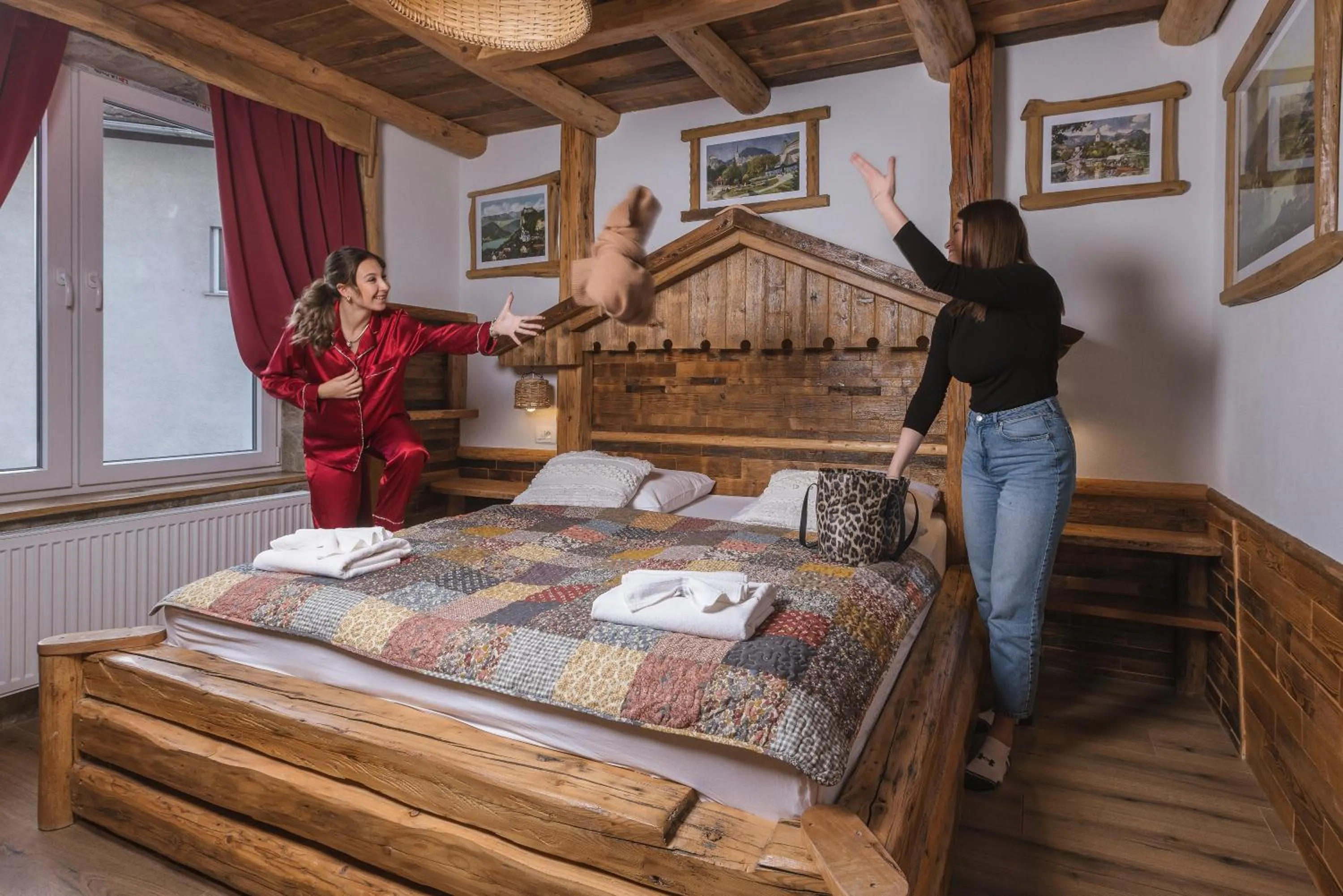 Bed in Central Bled House