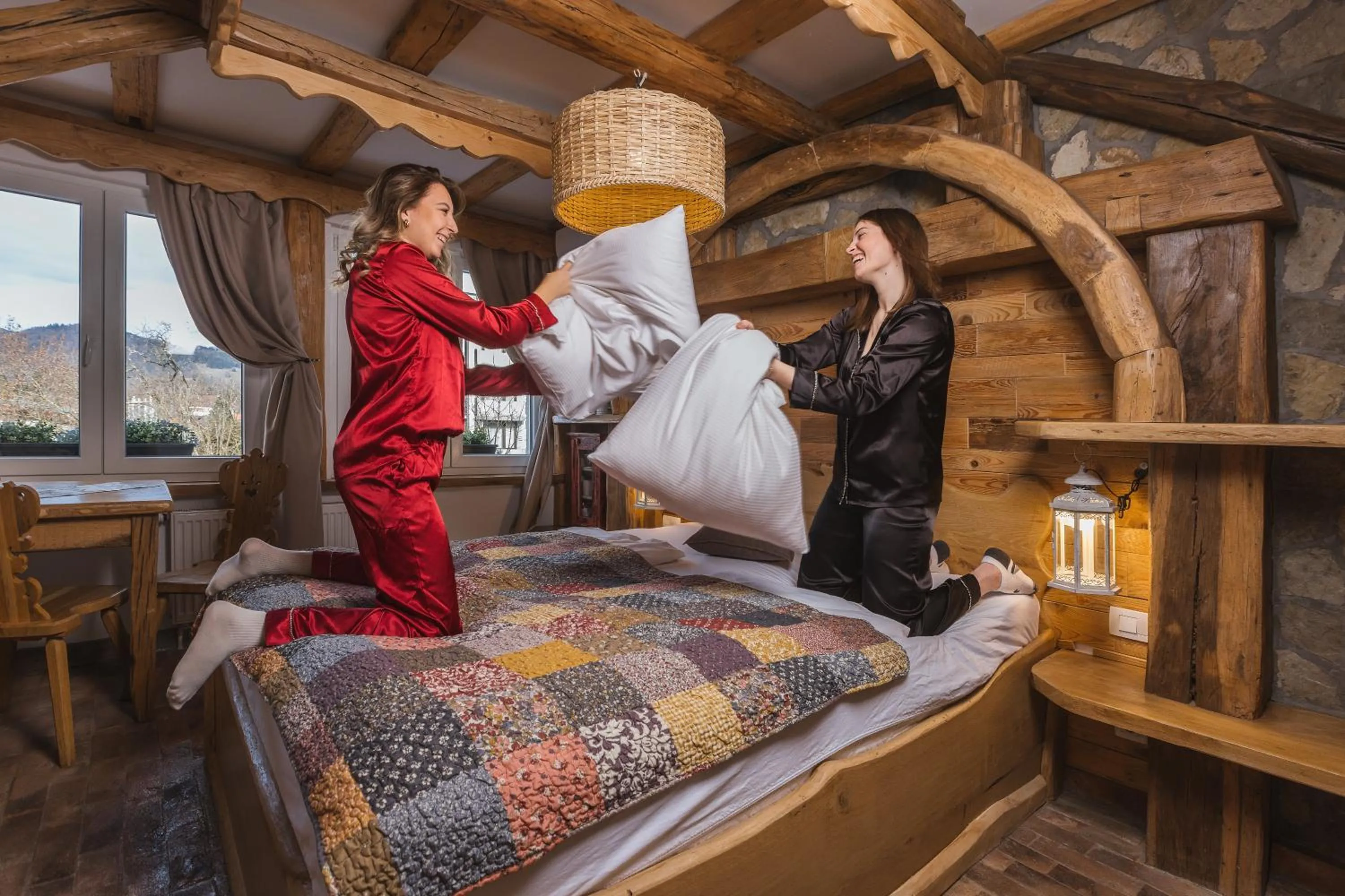 Bedroom, Bed in Central Bled House