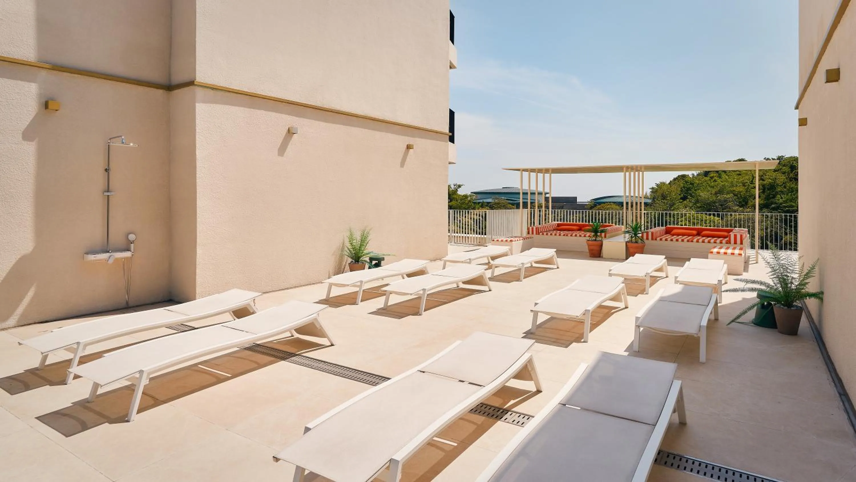 Balcony/Terrace in Mercure Ambassador Jeju