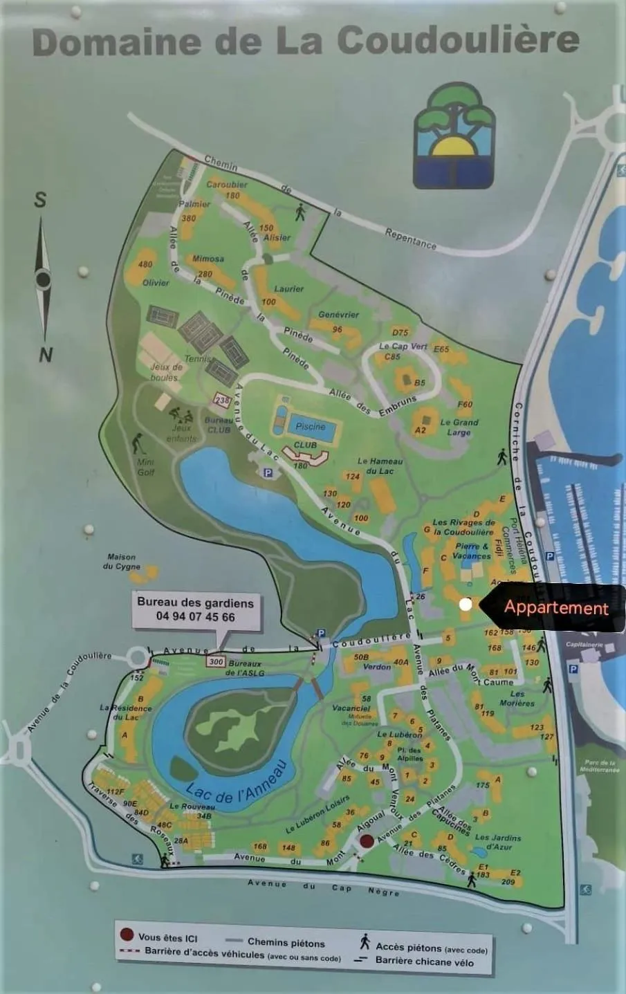 Neighbourhood in Les rivages de Coudoulière