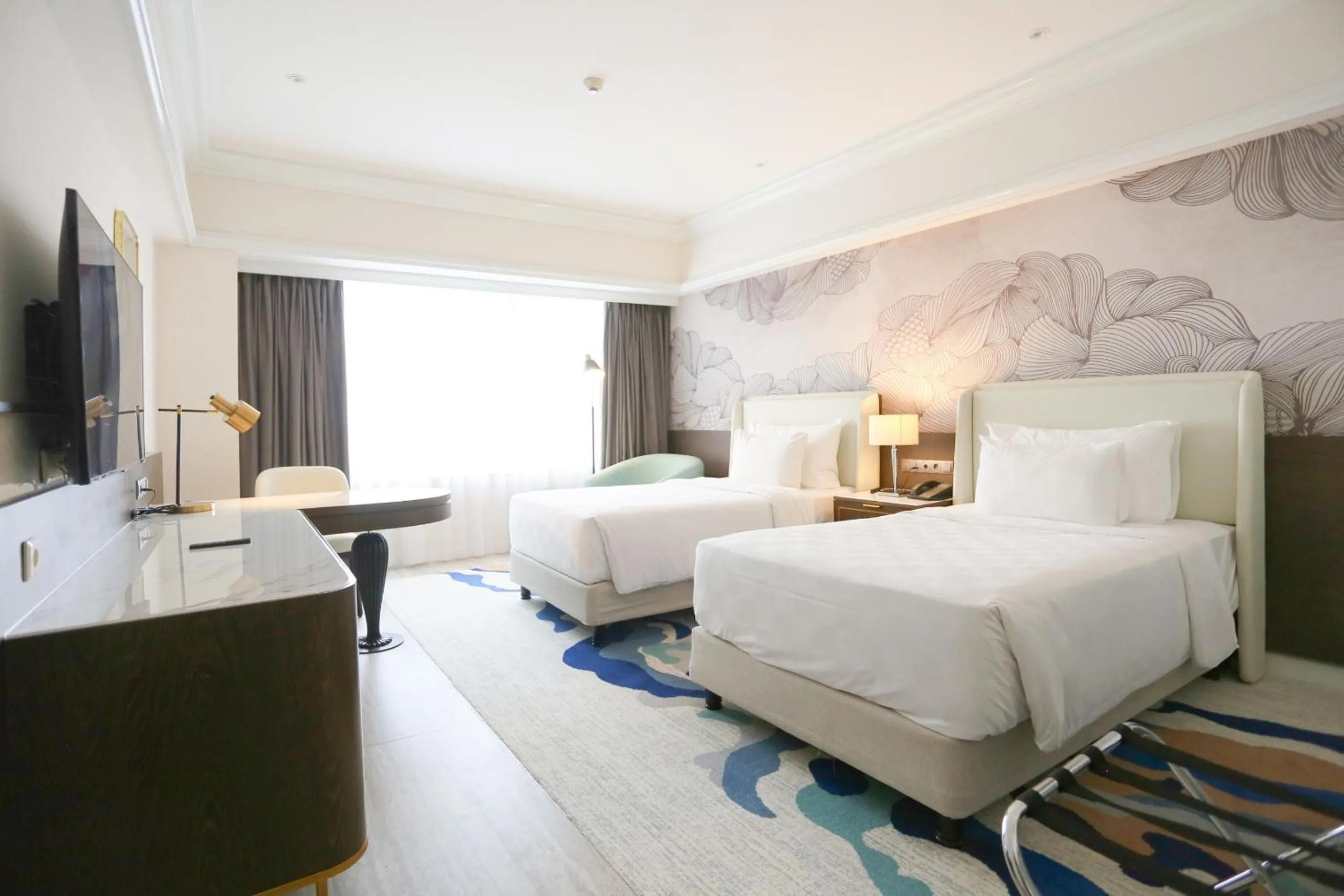 Bedroom, Bed in Wyndham Casablanca Jakarta