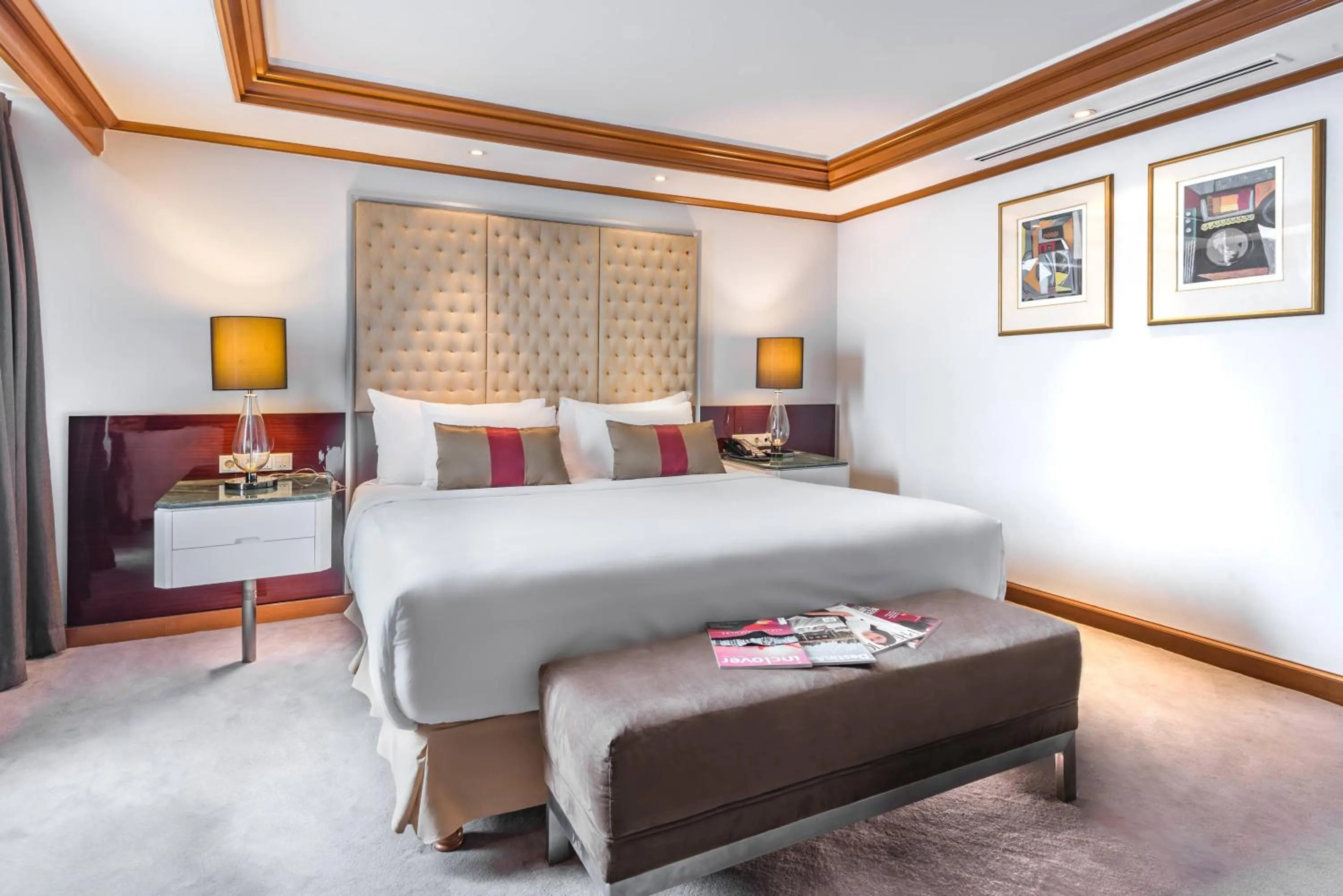 Bed in Wyndham Casablanca Jakarta