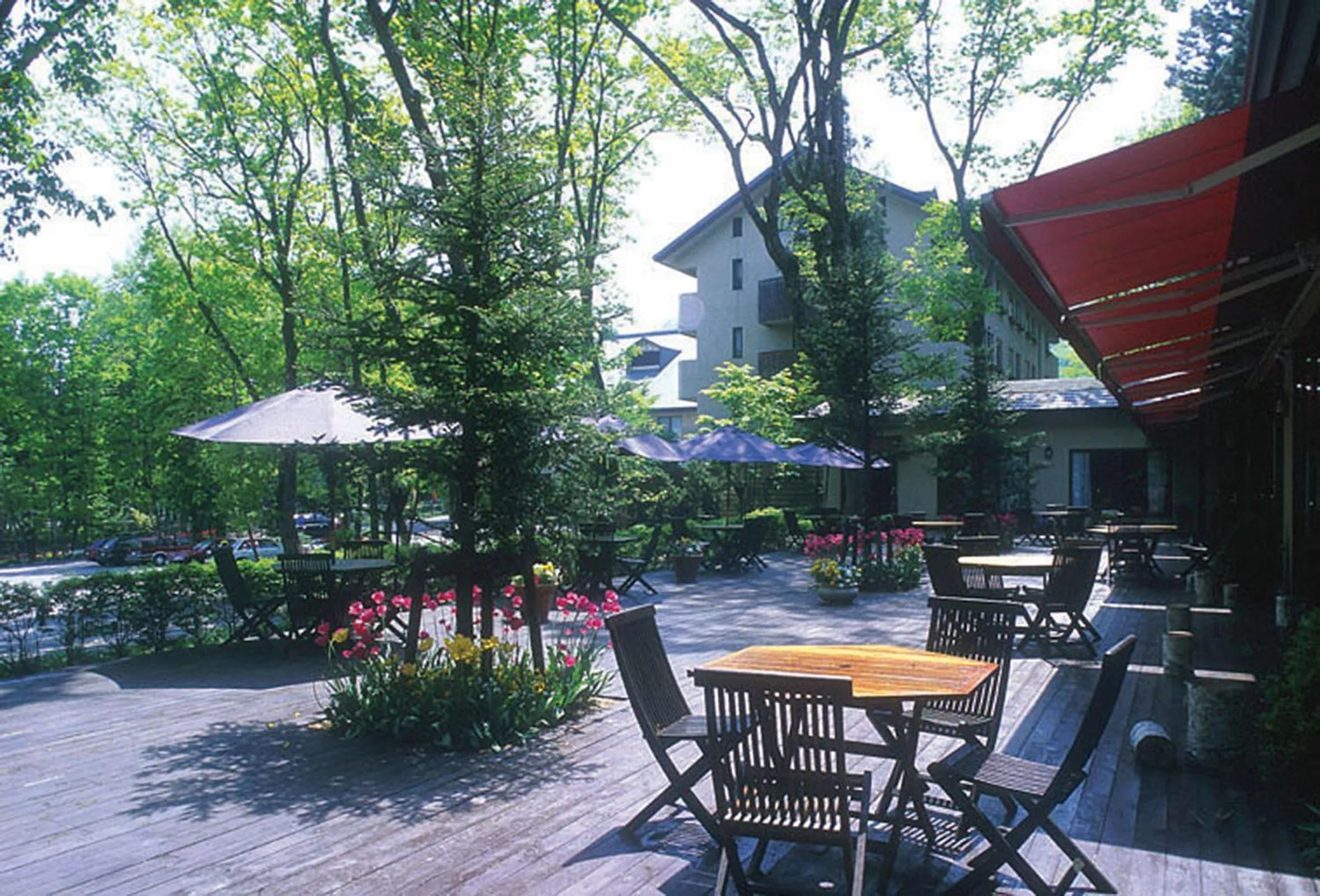 BBQ facilities in Hakuba Mominoki Hotel
