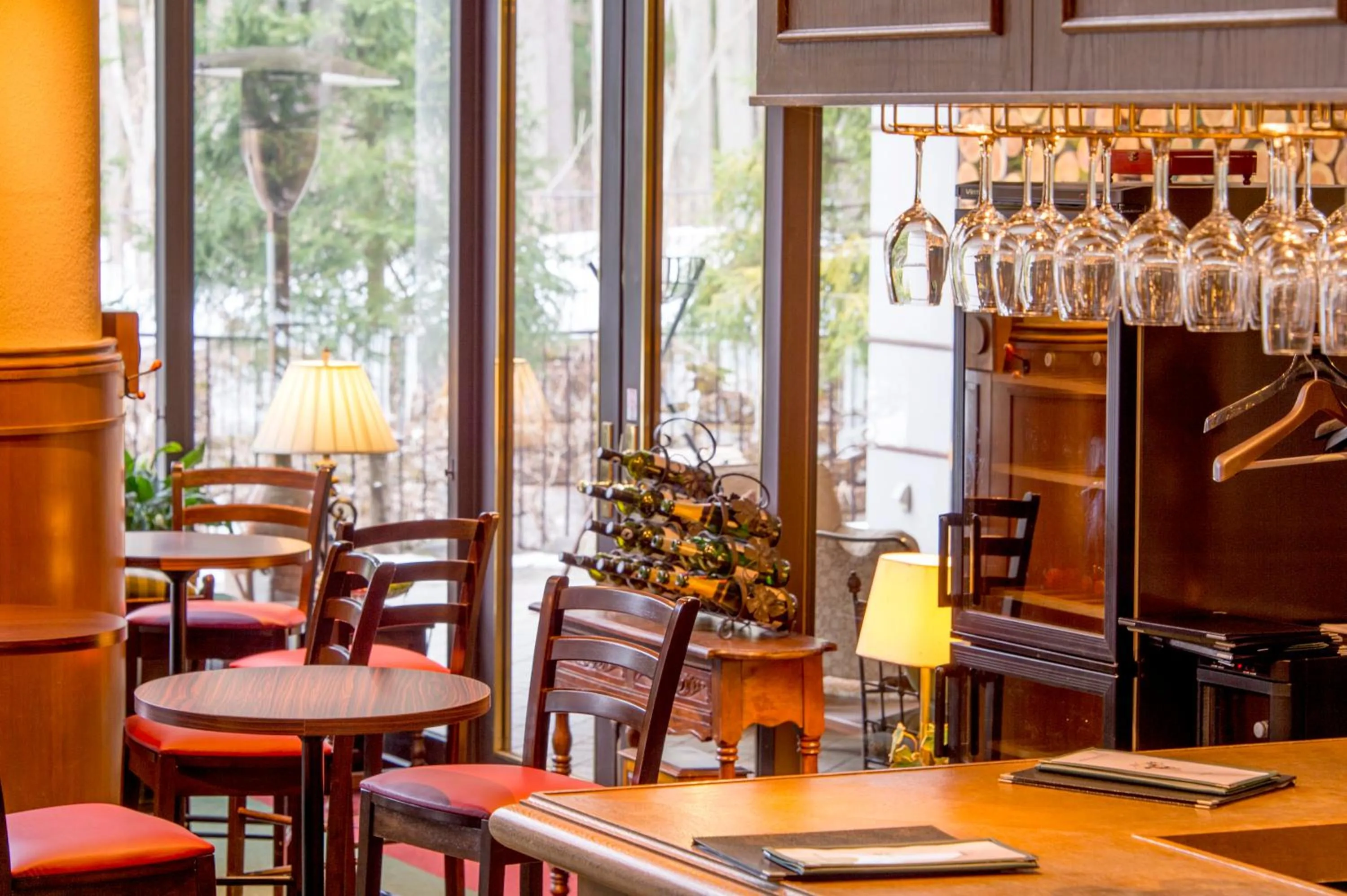 Lounge or bar in Hakuba Mominoki Hotel