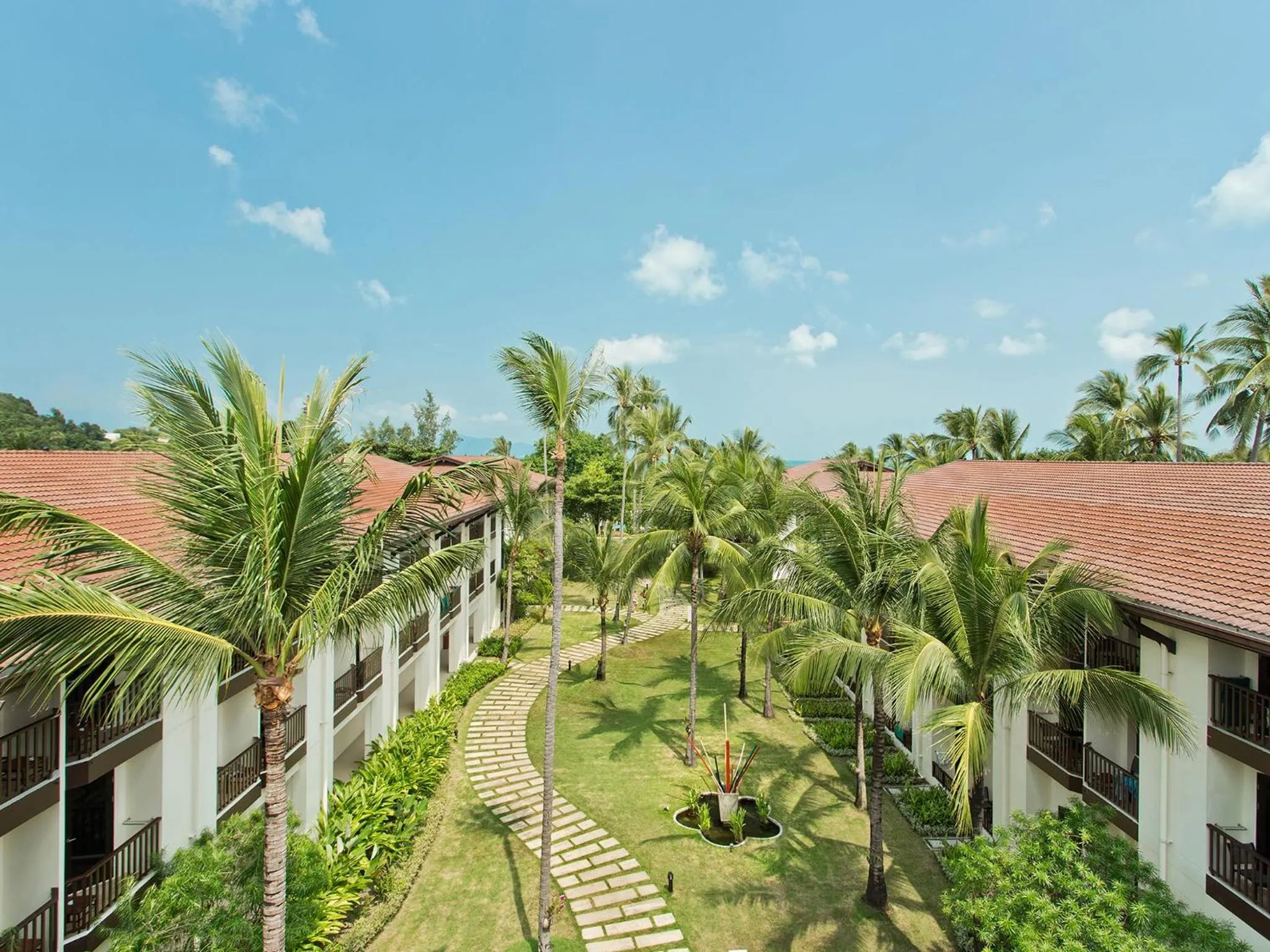 Bird's eye view in ibis Samui Bophut Hotel