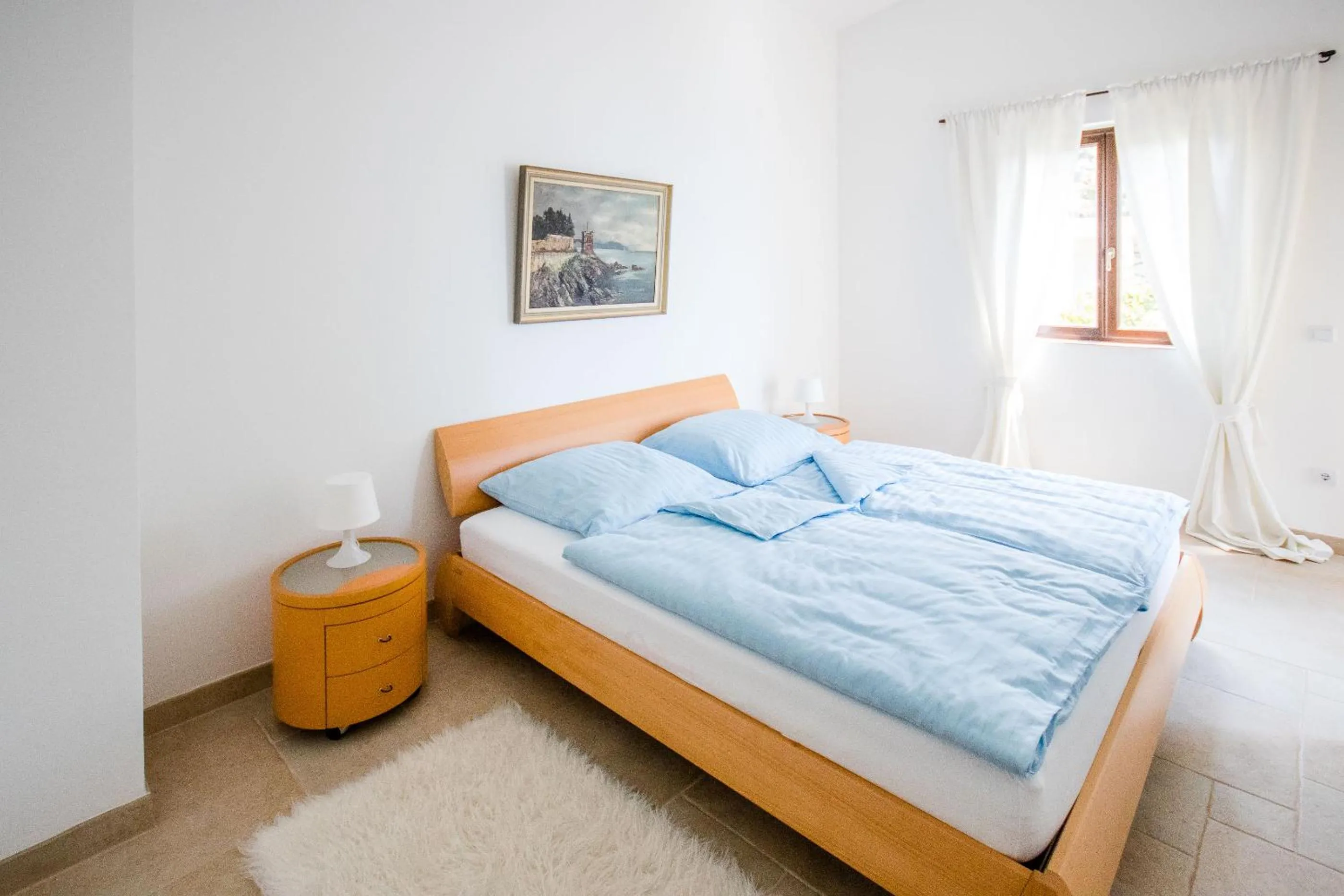 Bed in Luxury Villa Alena