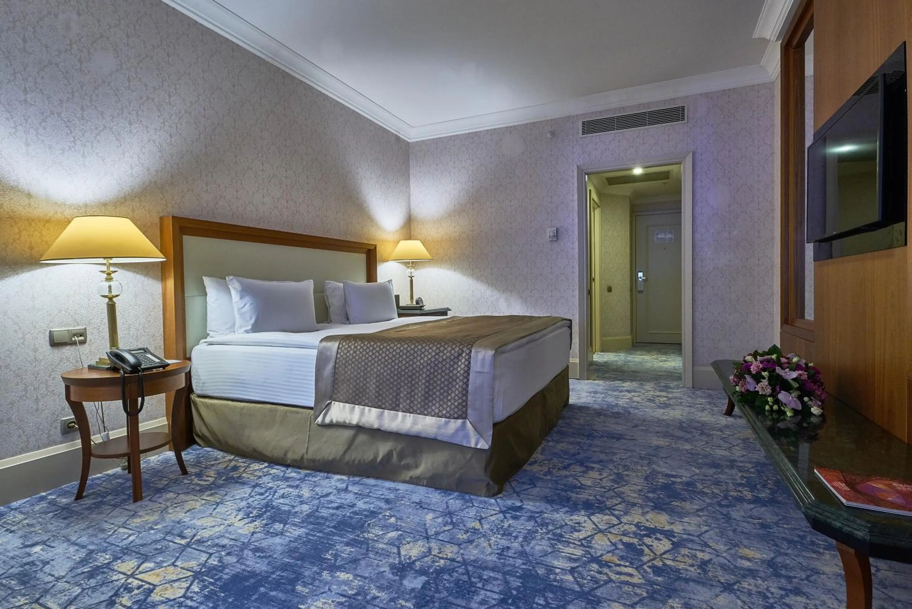 Bed in Rixos President Hotel Astana