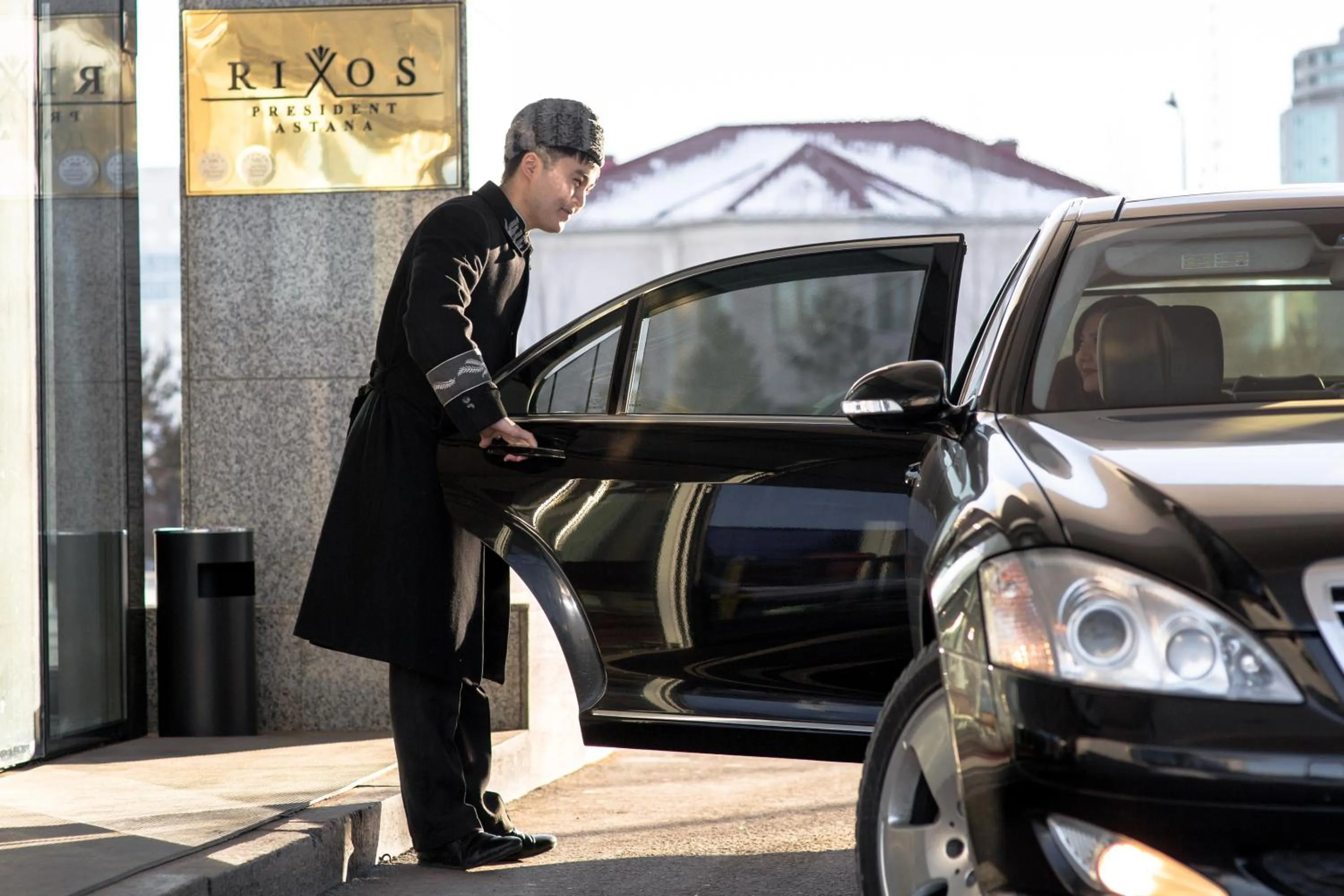 Staff in Rixos President Hotel Astana