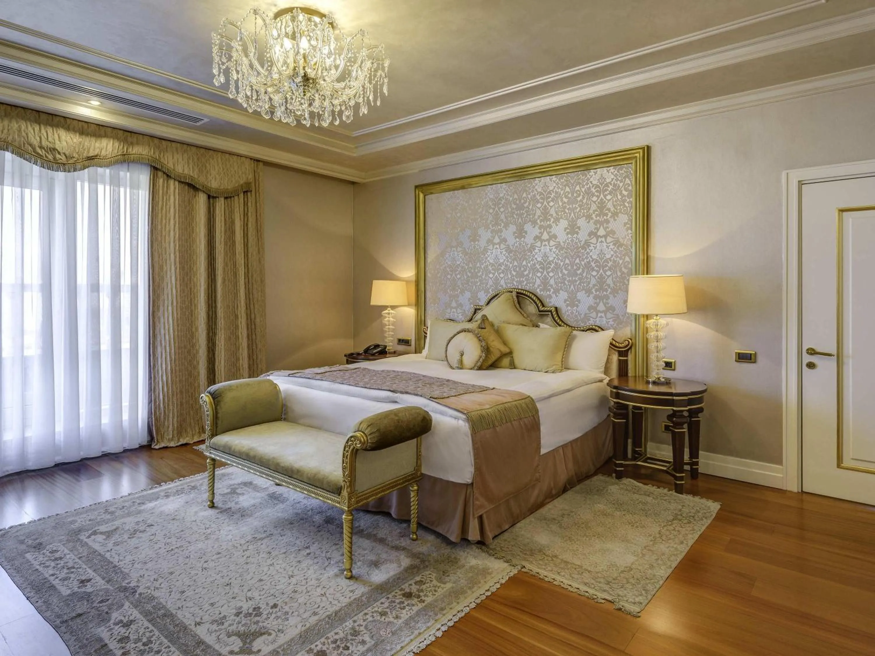 Bedroom, Bed in Rixos President Hotel Astana