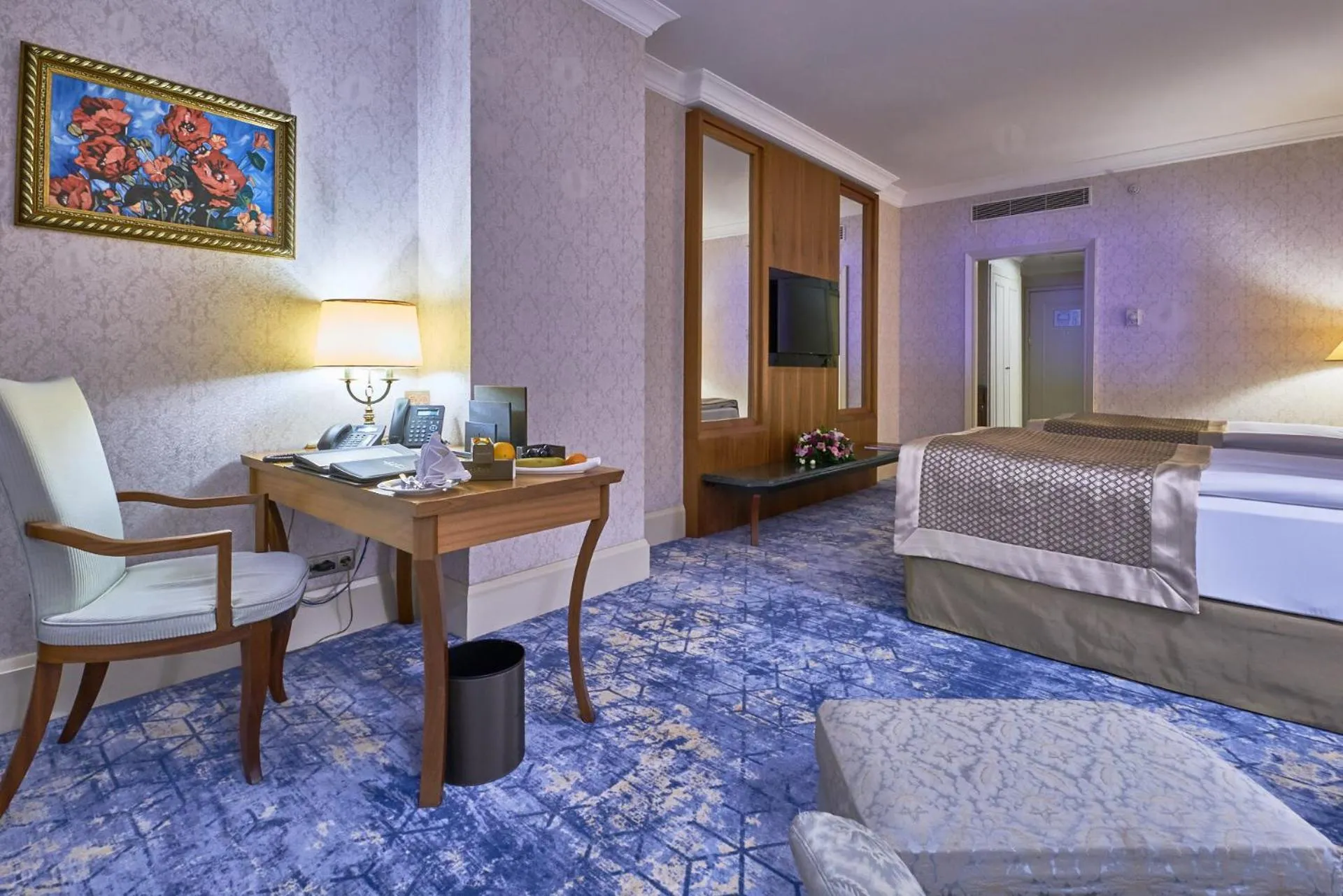 Bed in Rixos President Hotel Astana