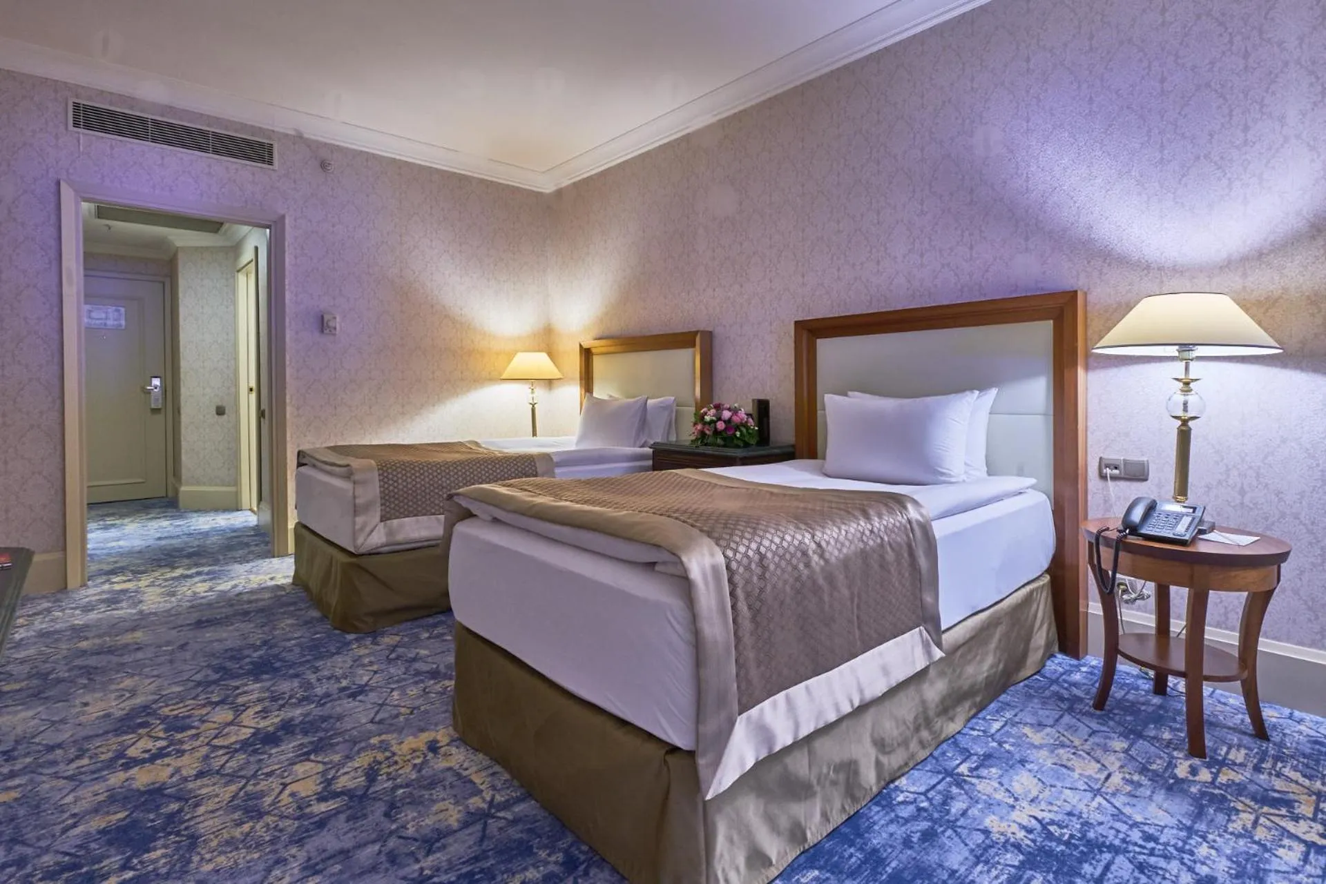 Bed in Rixos President Hotel Astana