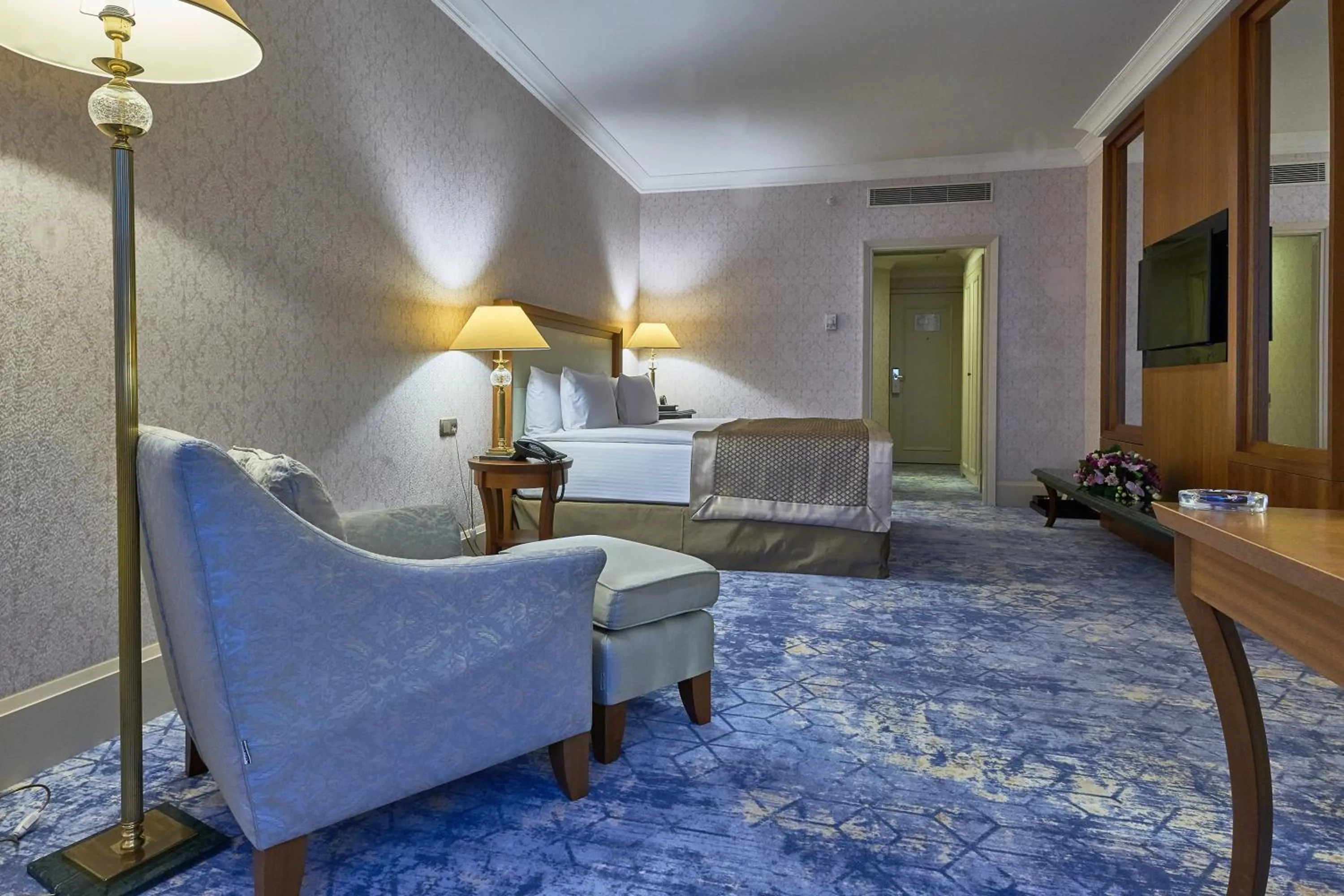 Bed in Rixos President Hotel Astana