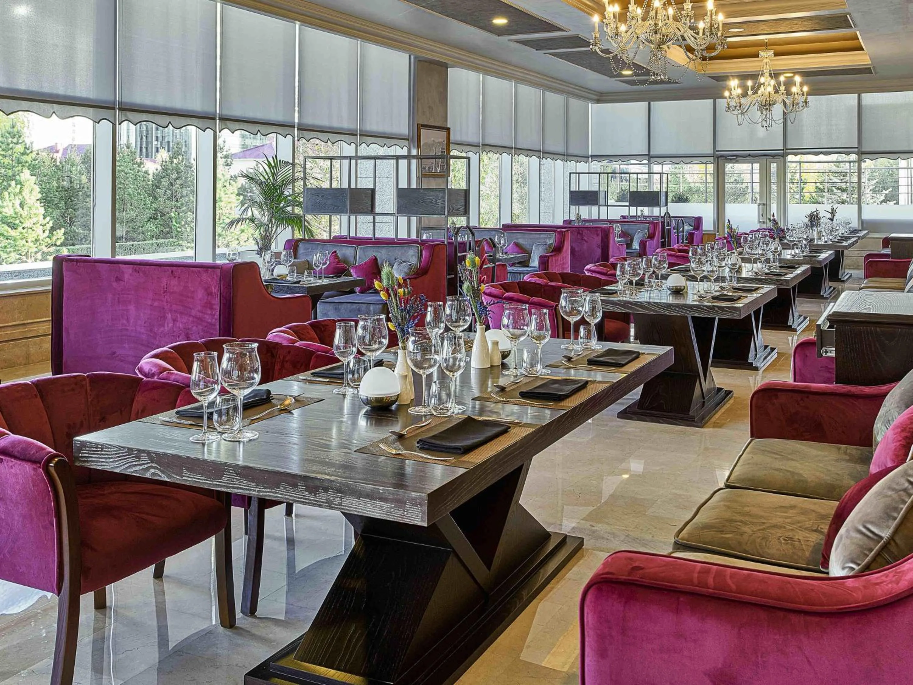 Property building in Rixos President Hotel Astana