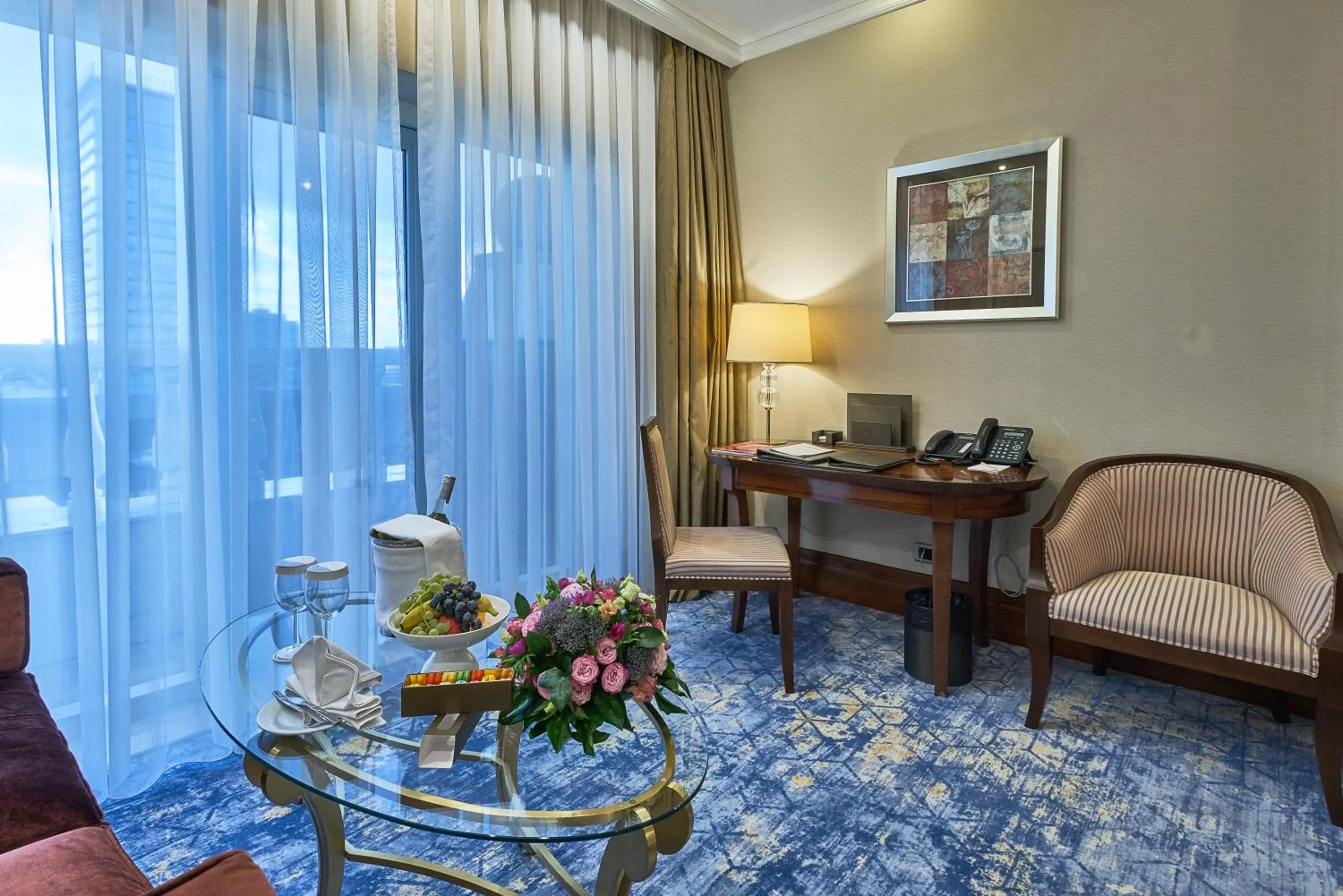 City view in Rixos President Hotel Astana