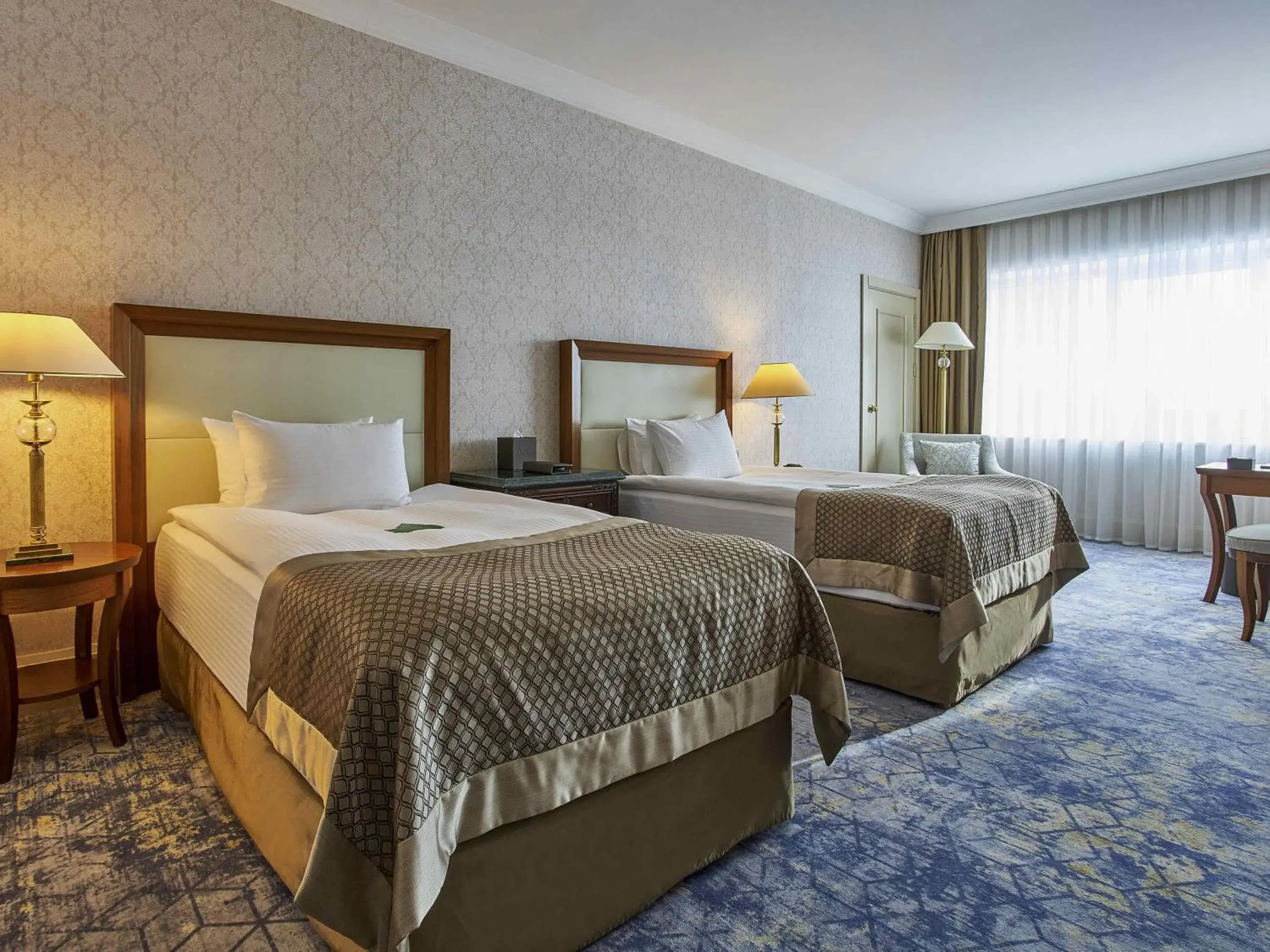 Bedroom, Bed in Rixos President Hotel Astana Bedroom, Bed in Rixos President Hotel Astana